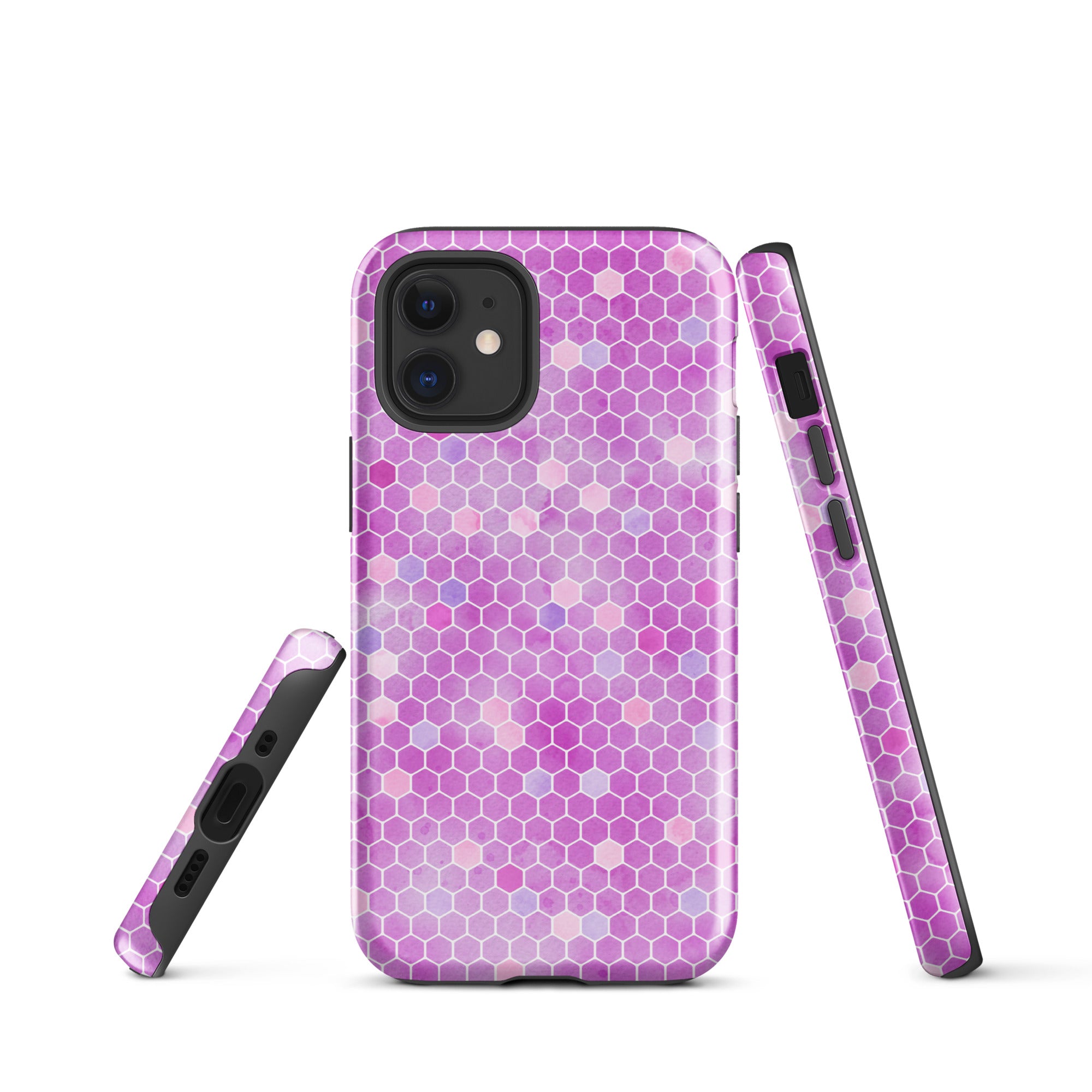 Tough Case for iPhone® Honeycomb Pink