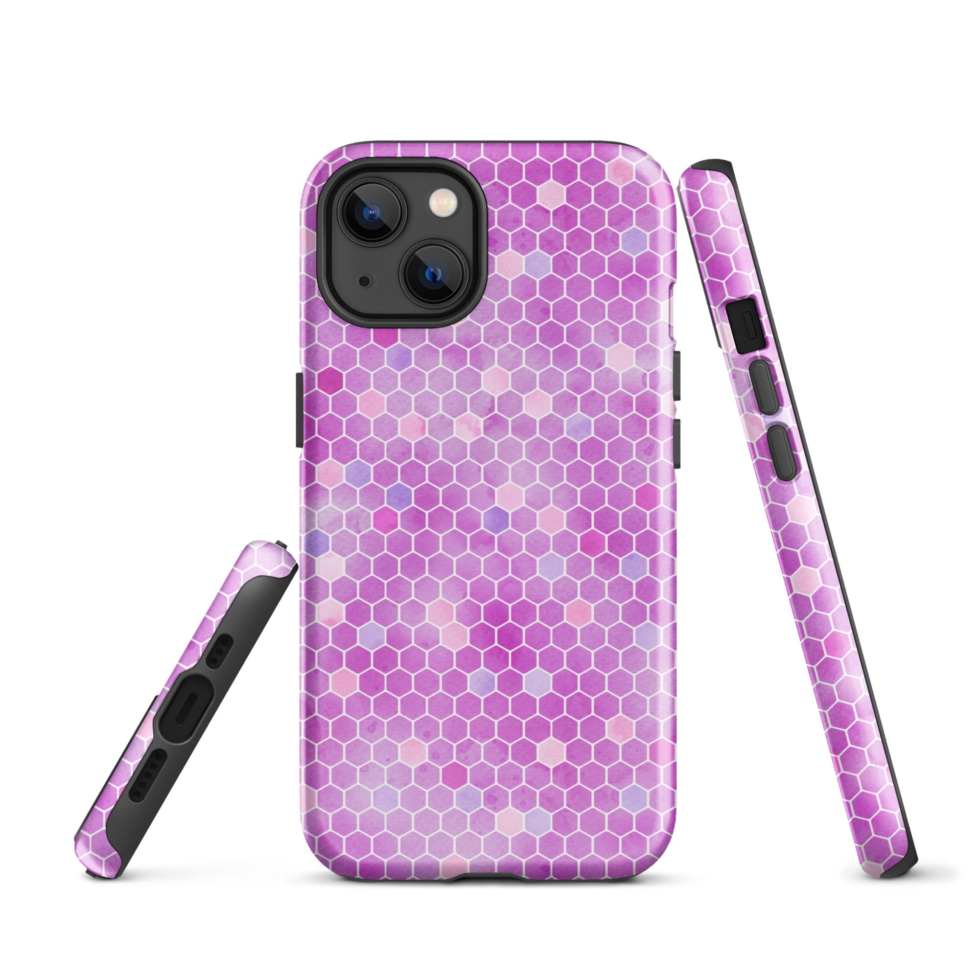 Tough Case for iPhone® Honeycomb Pink