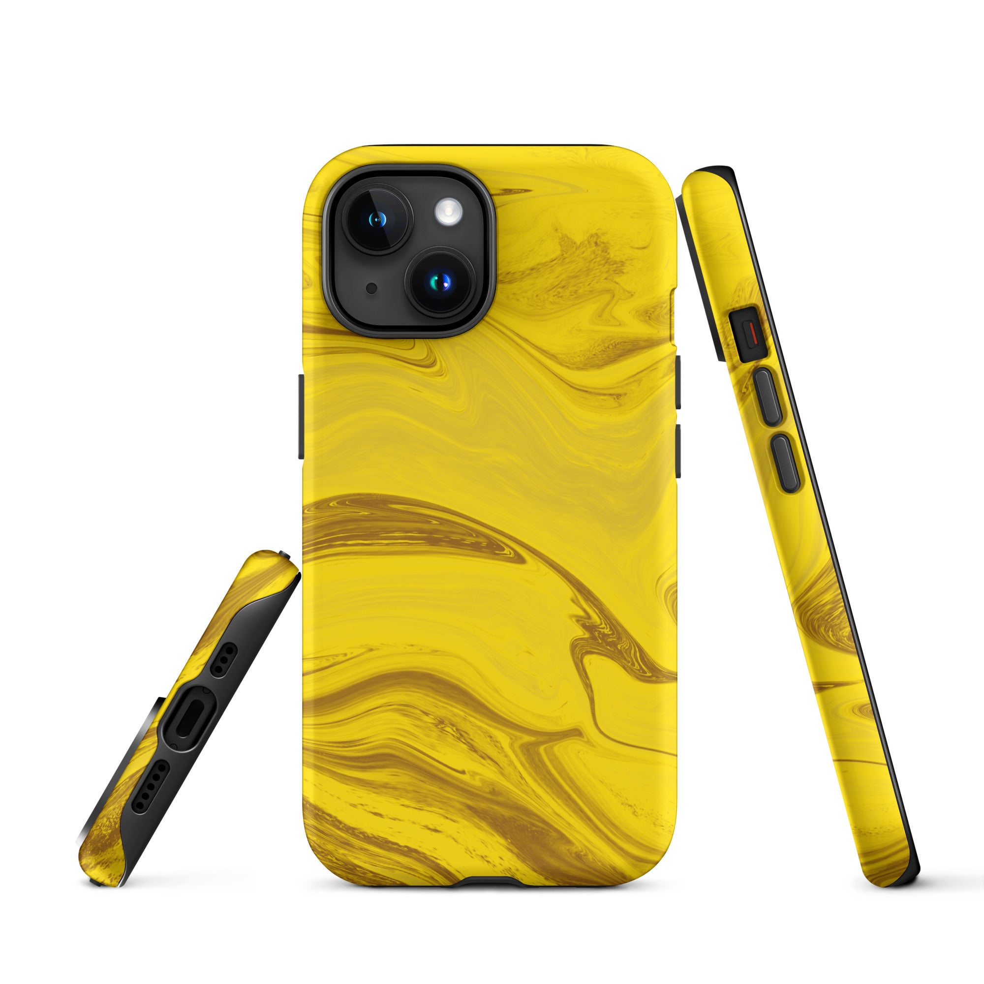 Tough Case for iPhone® Liquid Gold Marble