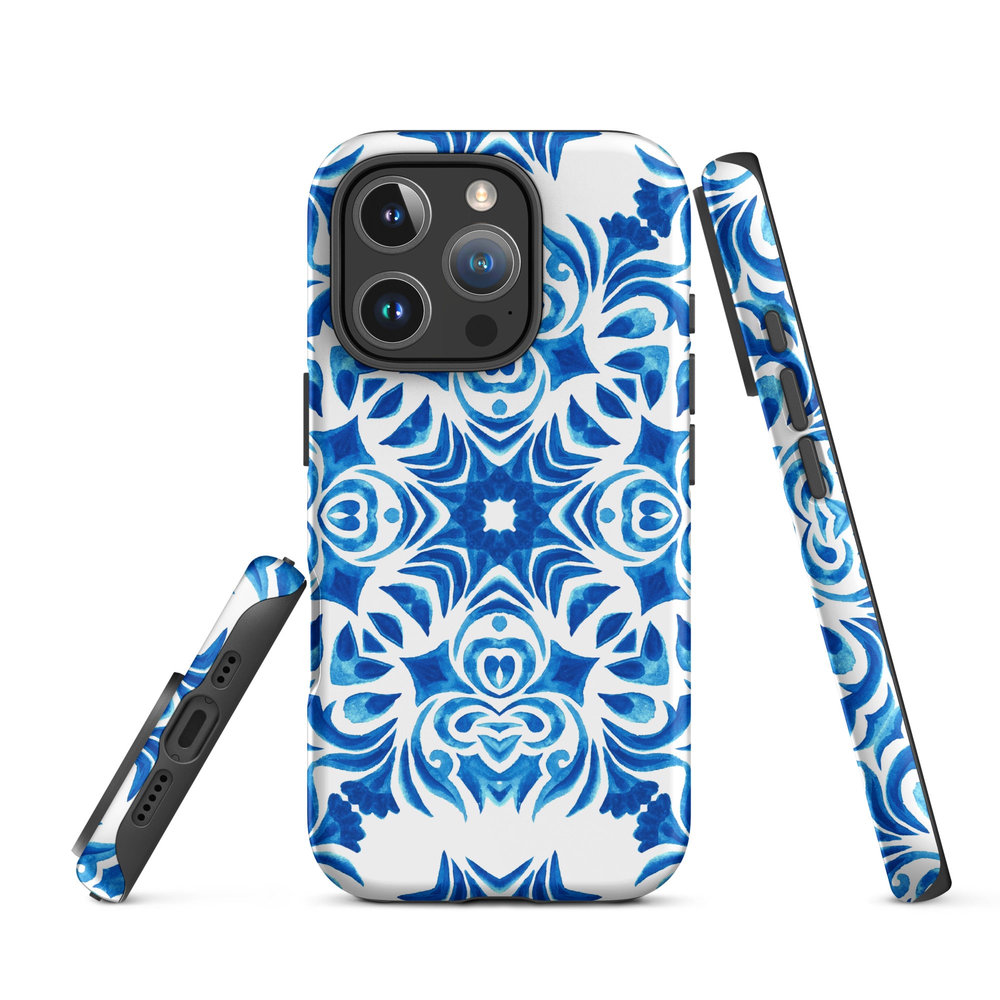 Tough Case for iPhone® Majolica Pattern III