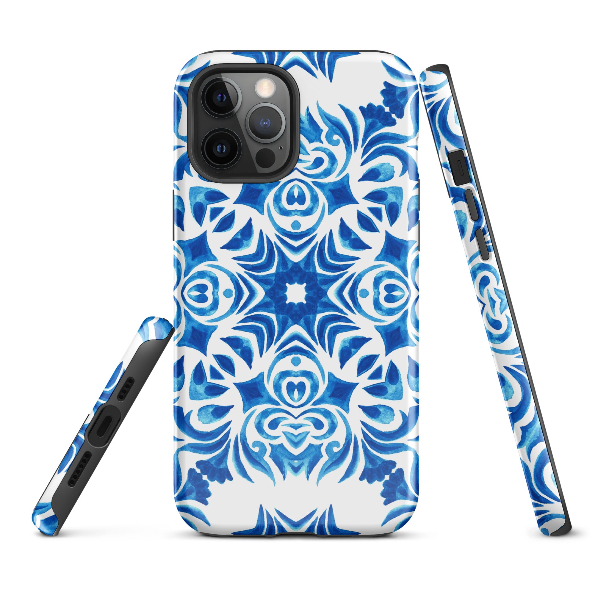 Tough Case for iPhone® Majolica Pattern III