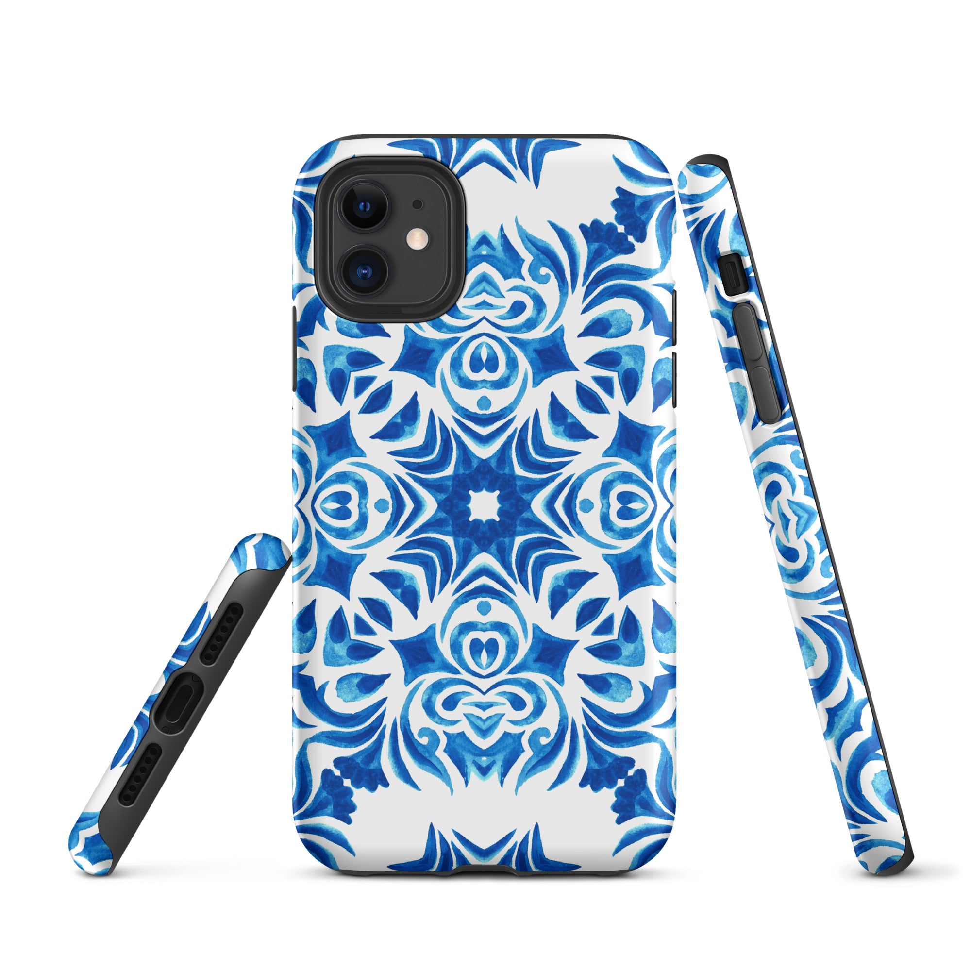 Tough Case for iPhone® Majolica Pattern III