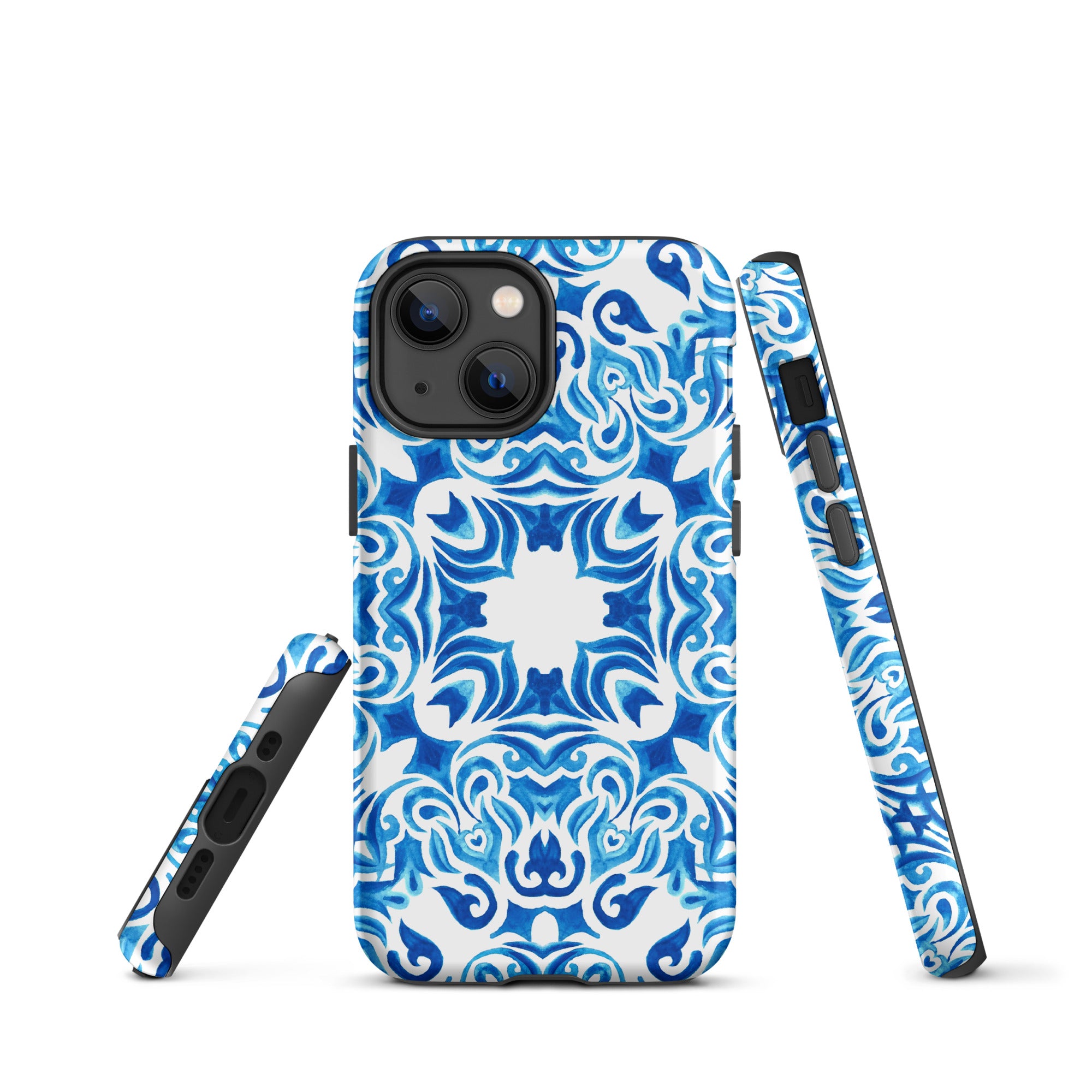 Tough Case for iPhone® Majolica Pattern IV