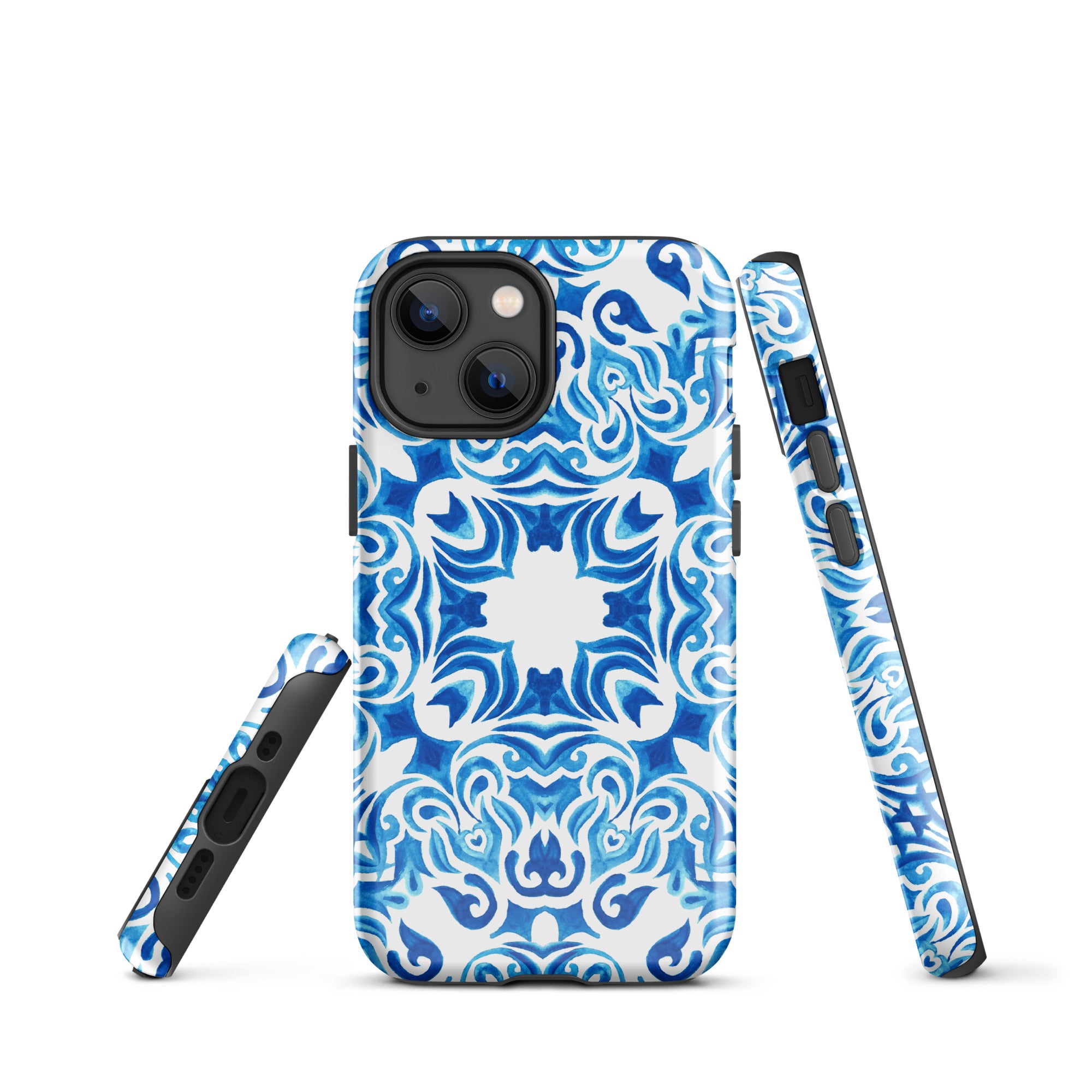 Tough Case for iPhone® Majolica Pattern IV