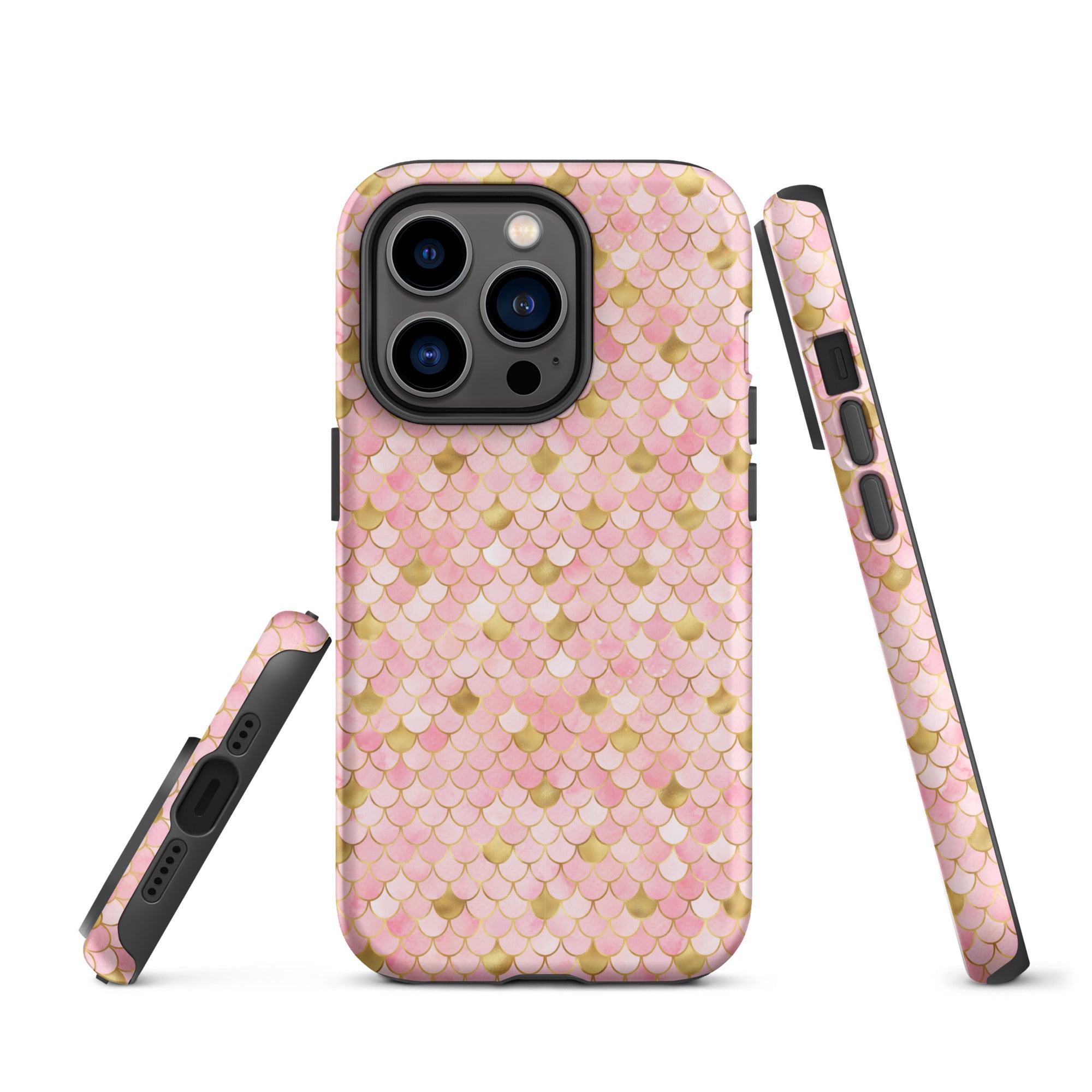 Tough Case for iPhone® Mermaid Skin Pink