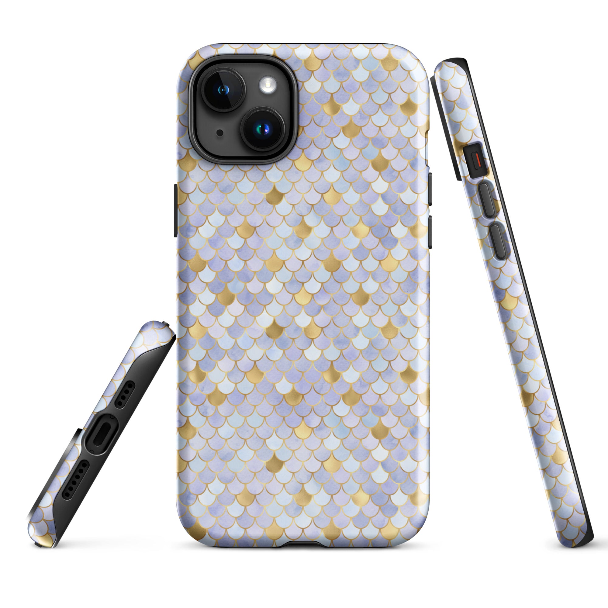 Tough Case for iPhone® Mermaid Skin Purple