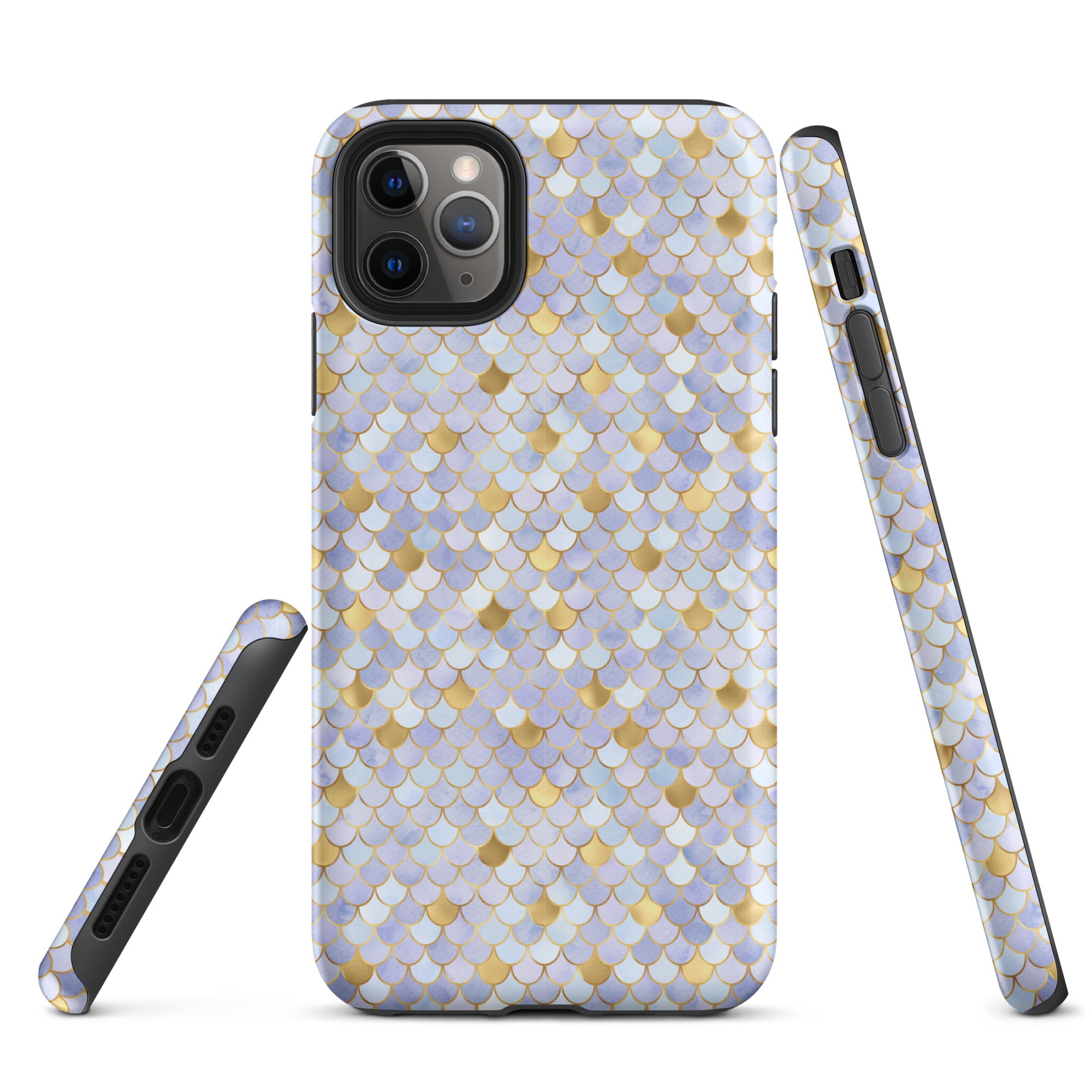 Tough Case for iPhone® Mermaid Skin Purple