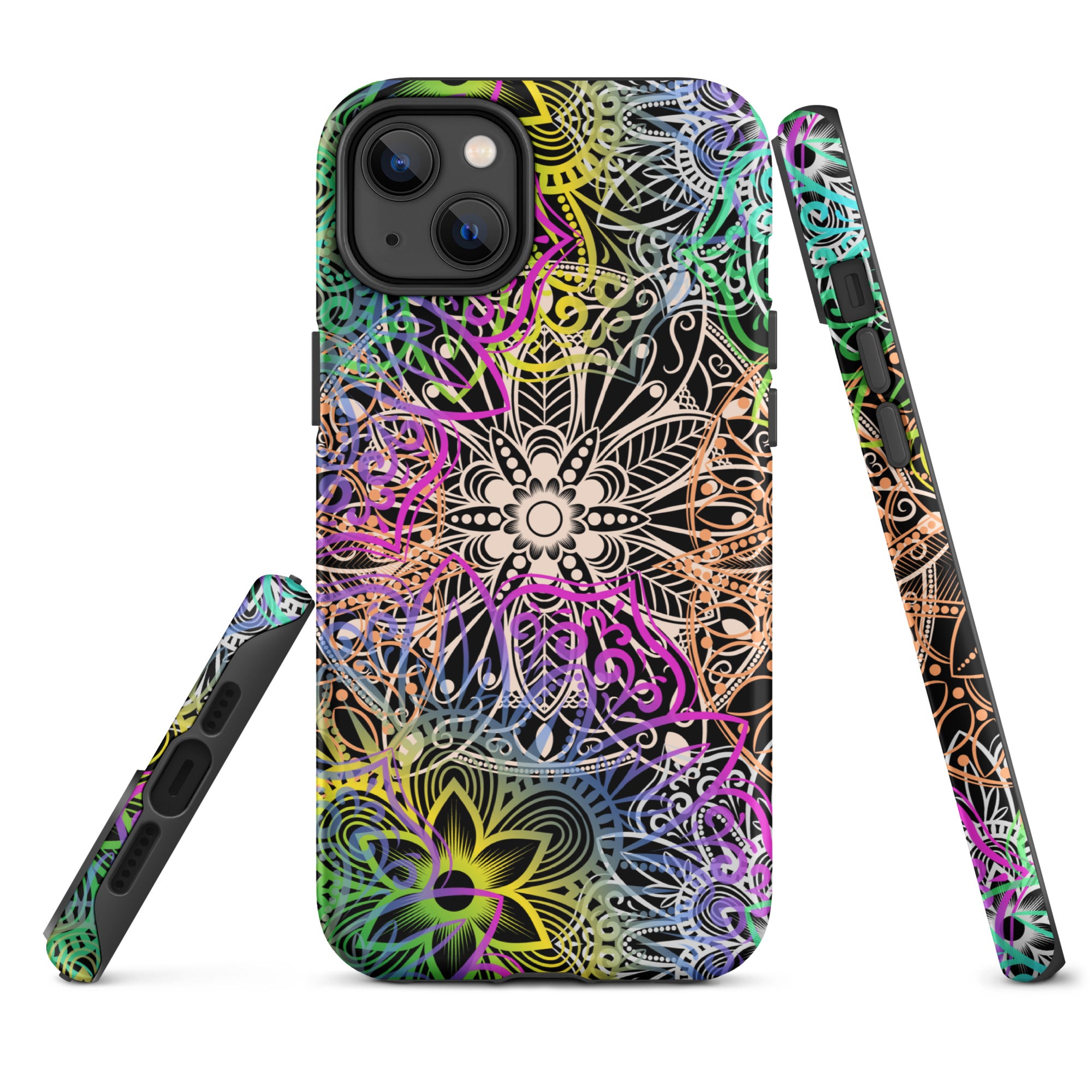 Tough Case for iPhone® Multicolour Mandala