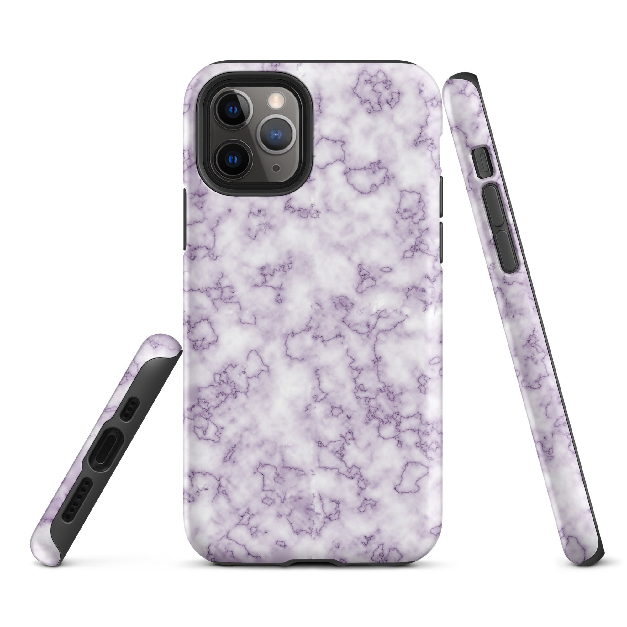 Tough Case for iPhone® Purple Marble