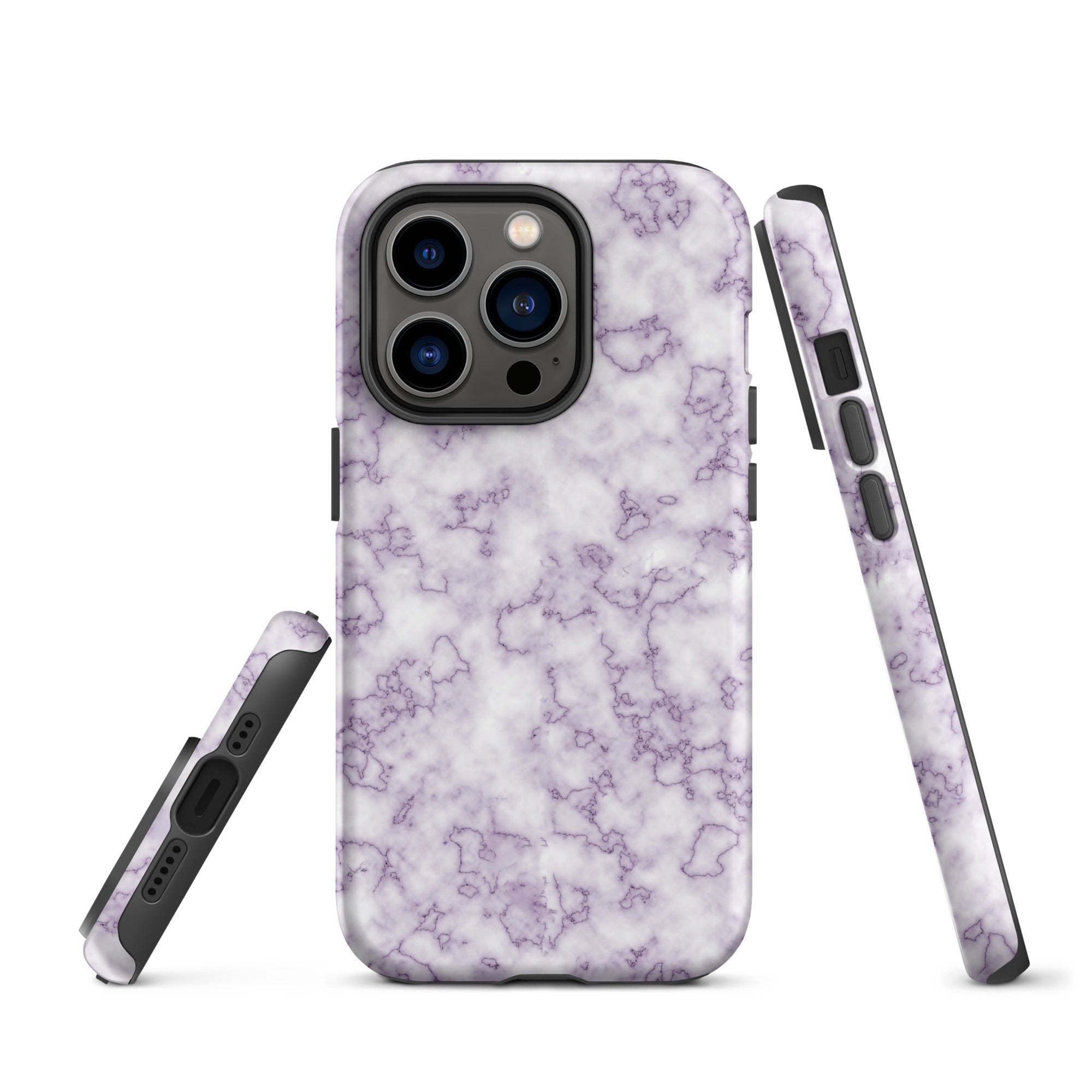 Tough Case for iPhone® Purple Marble