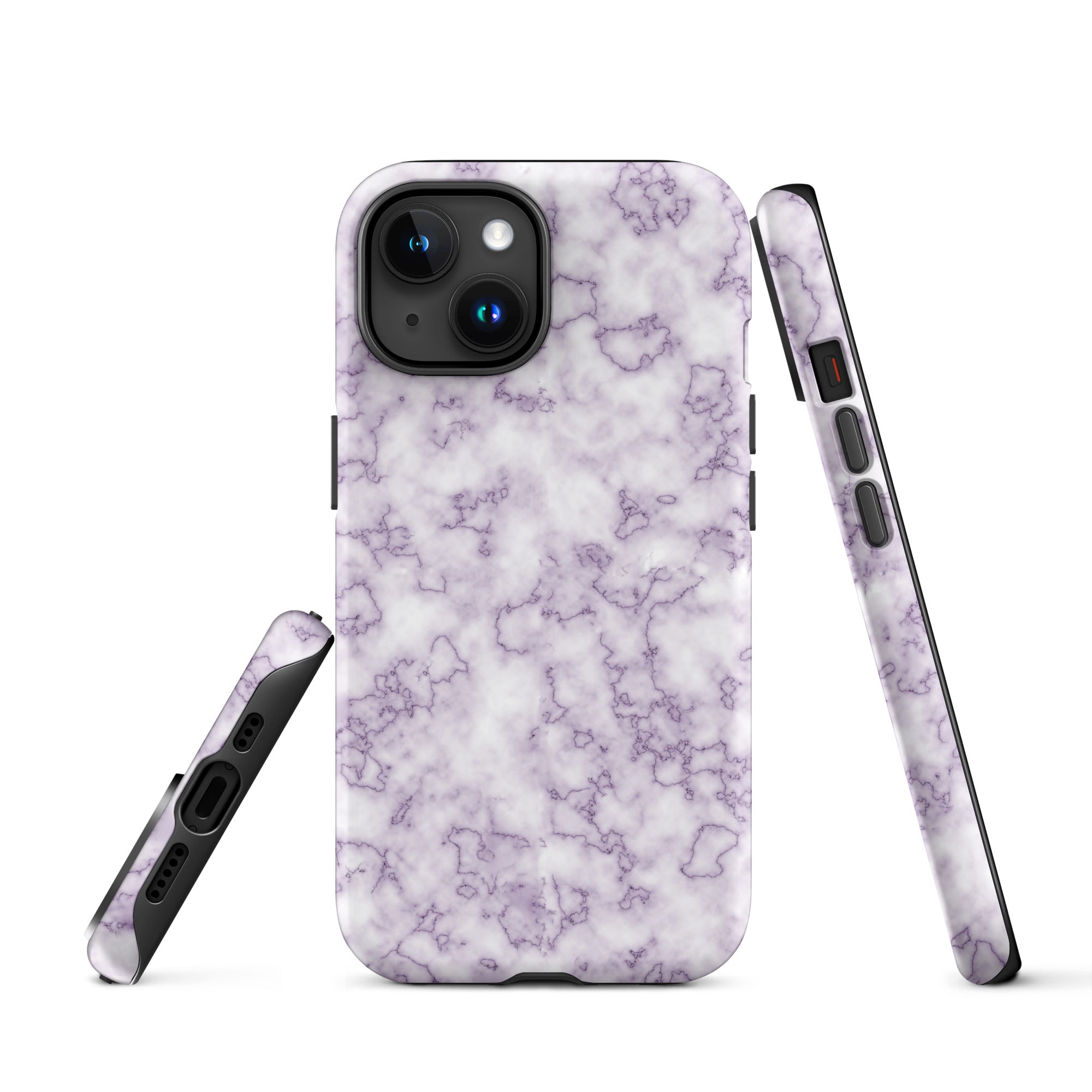 Tough Case for iPhone® Purple Marble