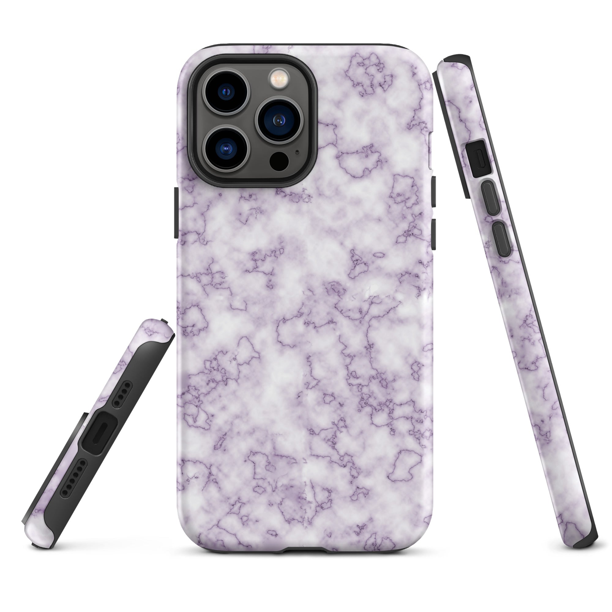 Tough Case for iPhone® Purple Marble