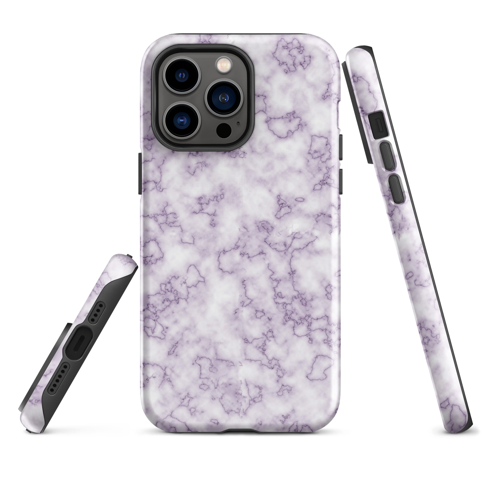Tough Case for iPhone® Purple Marble