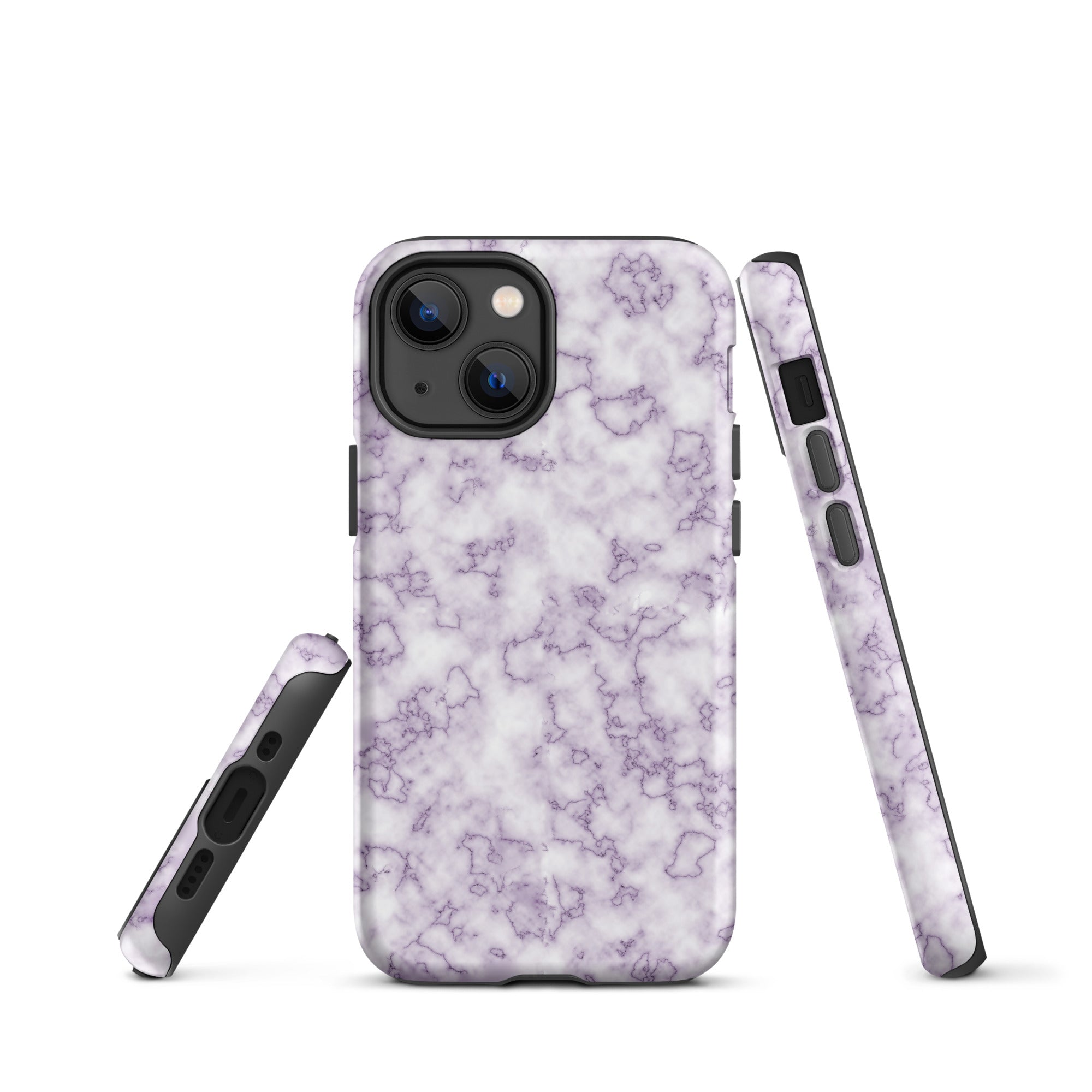 Tough Case for iPhone® Purple Marble