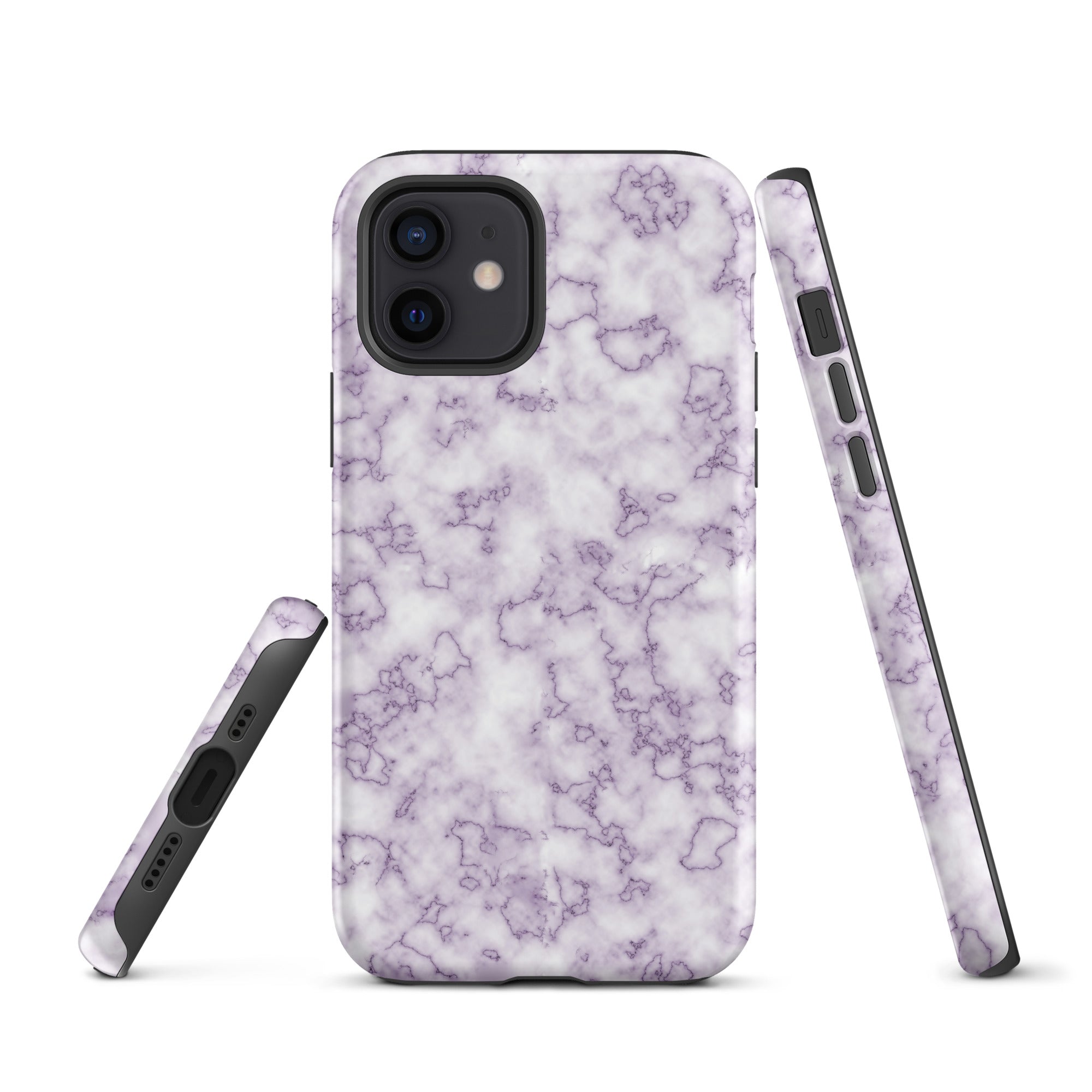 Tough Case for iPhone® Purple Marble