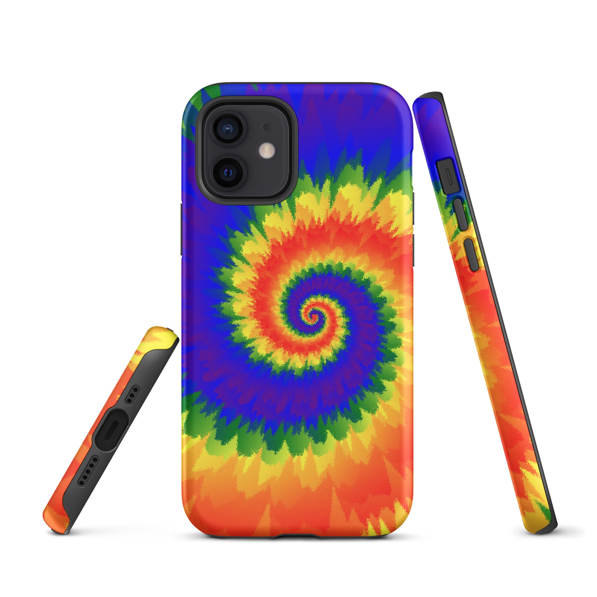 Tough Case for iPhone® Tie Dye Spiral LGBTQ
