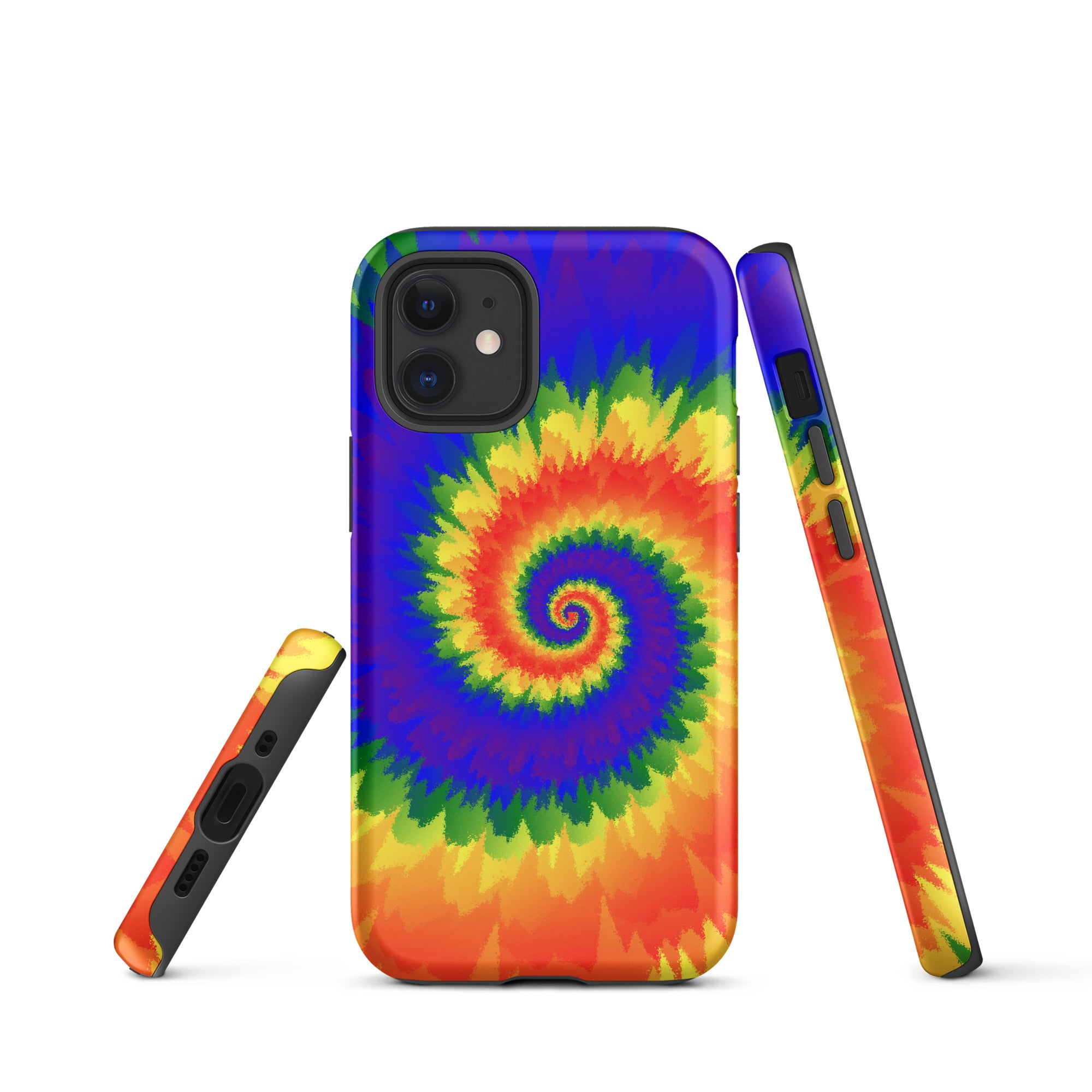 Tough Case for iPhone® Tie Dye Spiral LGBTQ