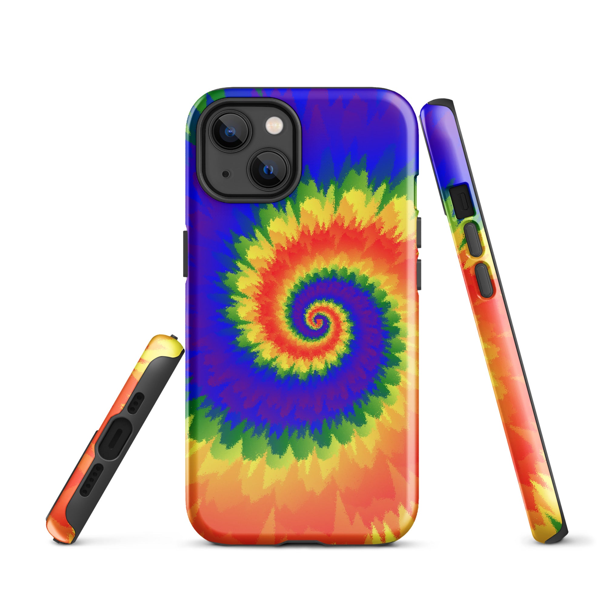 Tough Case for iPhone® Tie Dye Spiral LGBTQ