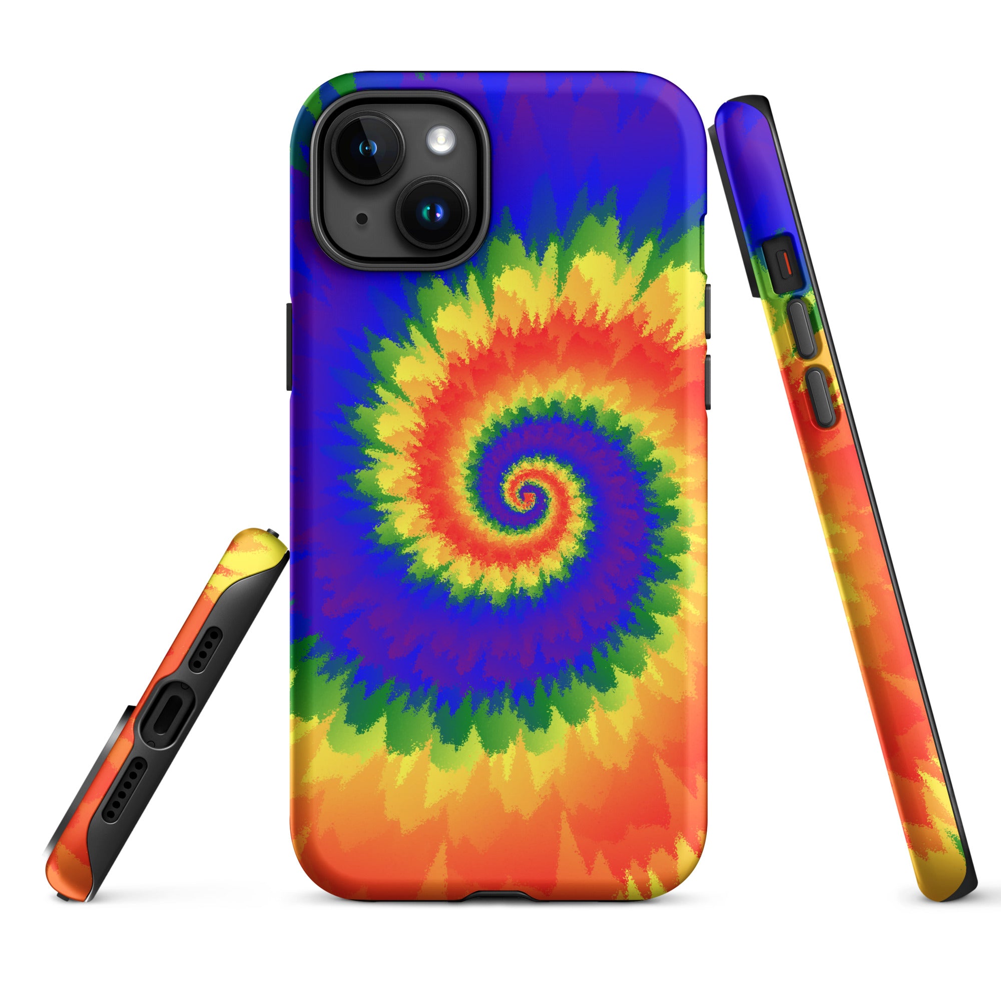 Tough Case for iPhone® Tie Dye Spiral LGBTQ