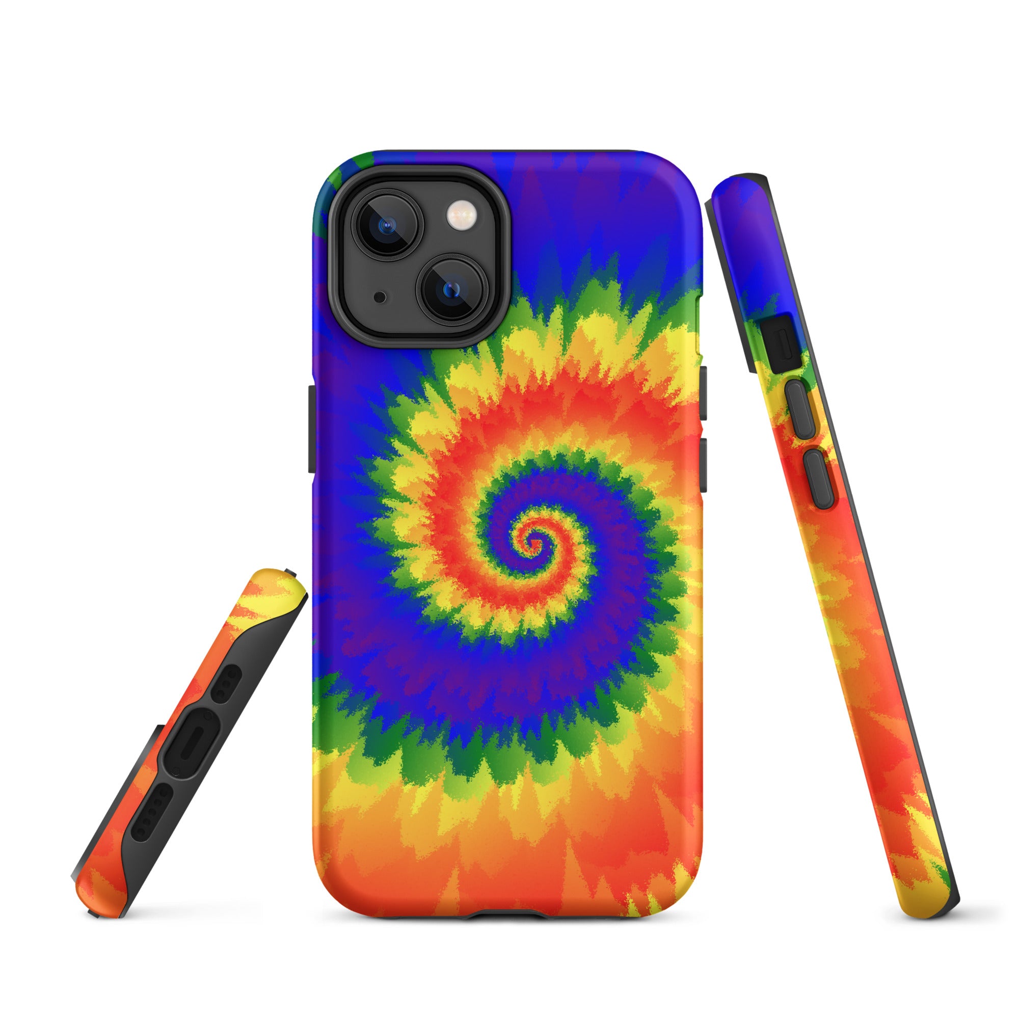 Tough Case for iPhone® Tie Dye Spiral LGBTQ
