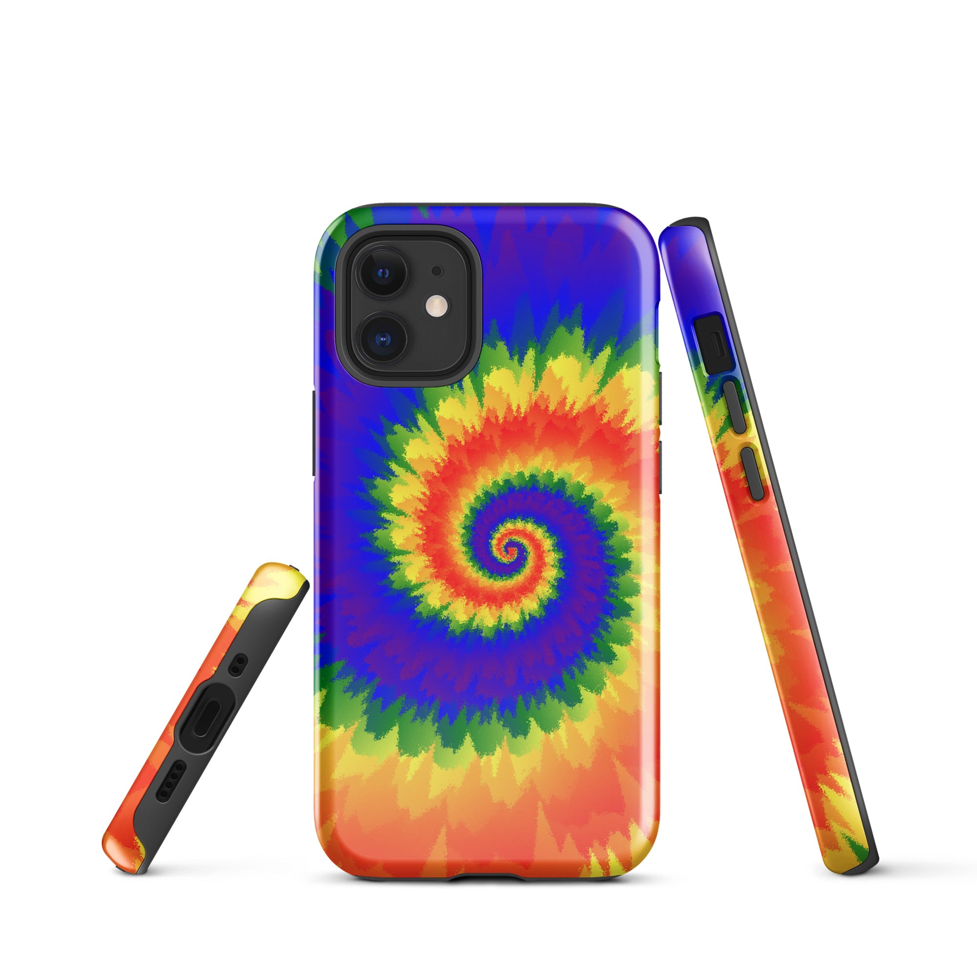 Tough Case for iPhone® Tie Dye Spiral LGBTQ