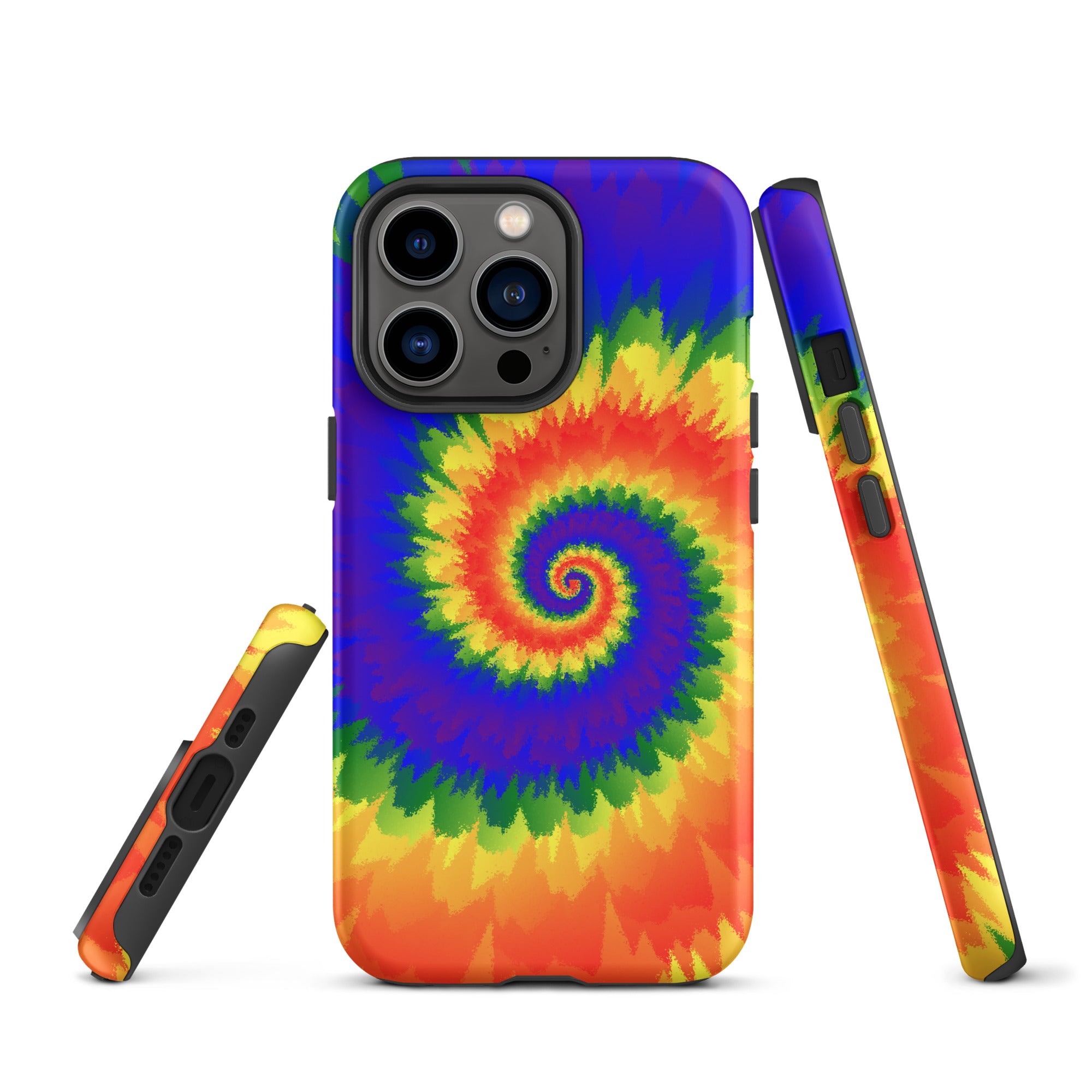 Tough Case for iPhone® Tie Dye Spiral LGBTQ