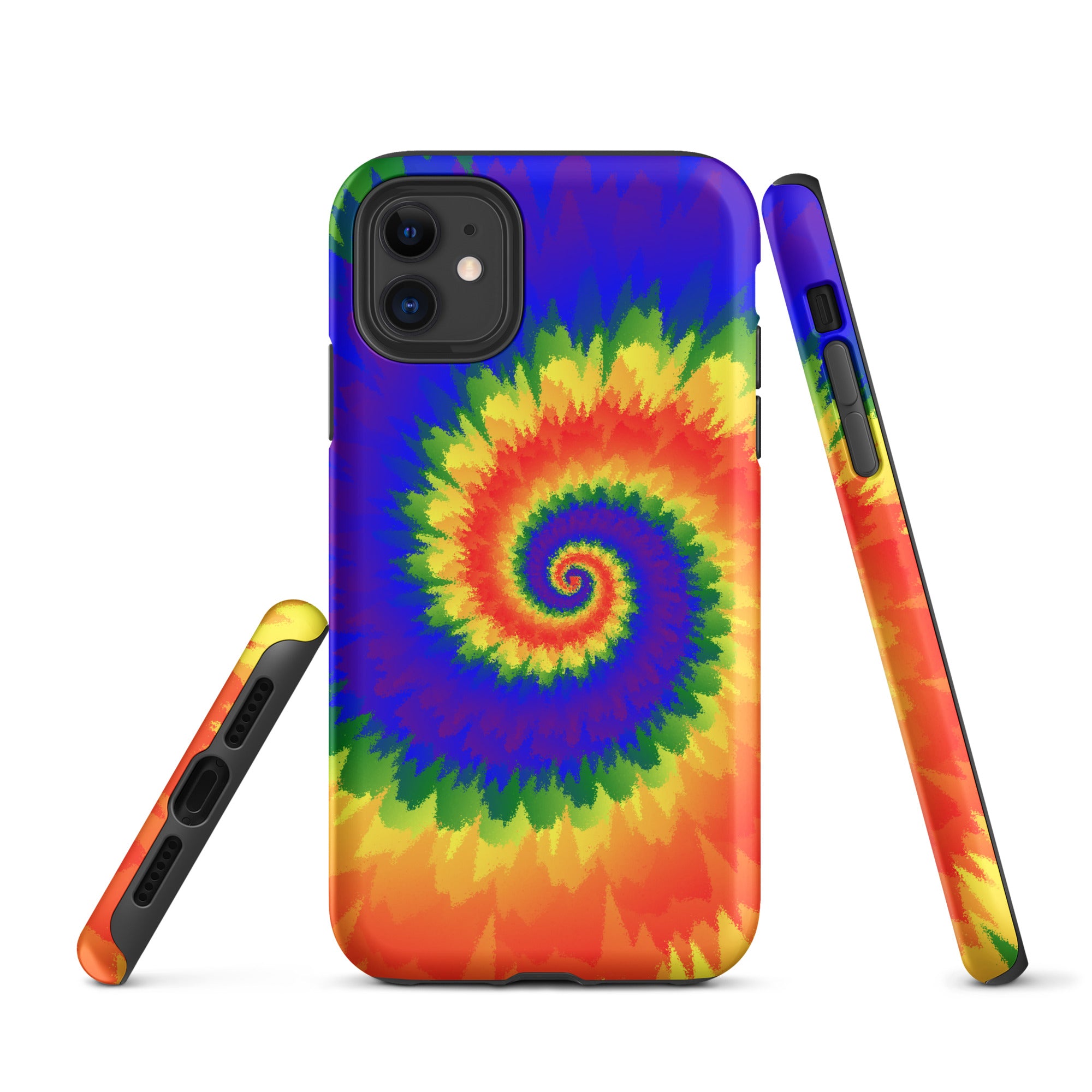 Tough Case for iPhone® Tie Dye Spiral LGBTQ