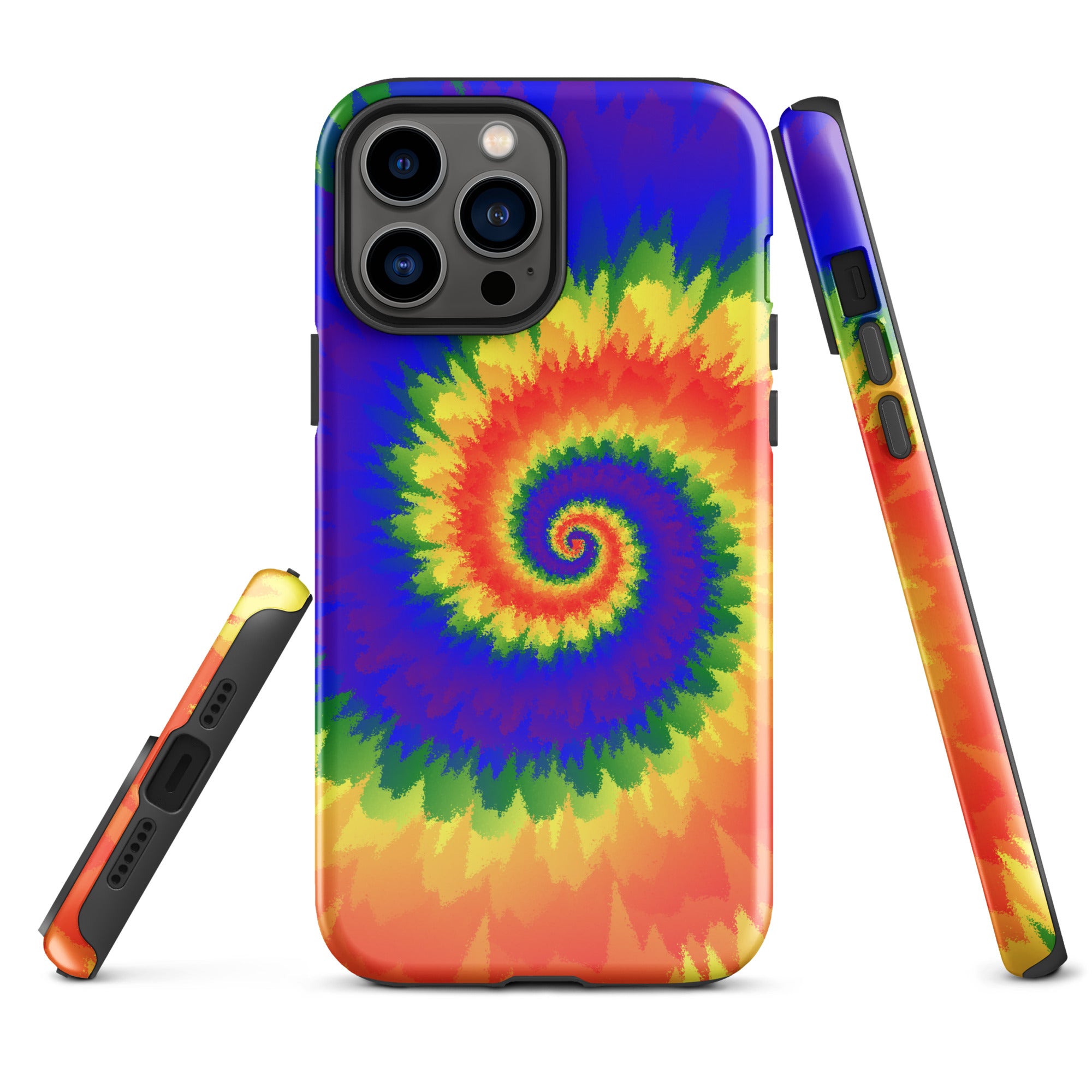 Tough Case for iPhone® Tie Dye Spiral LGBTQ