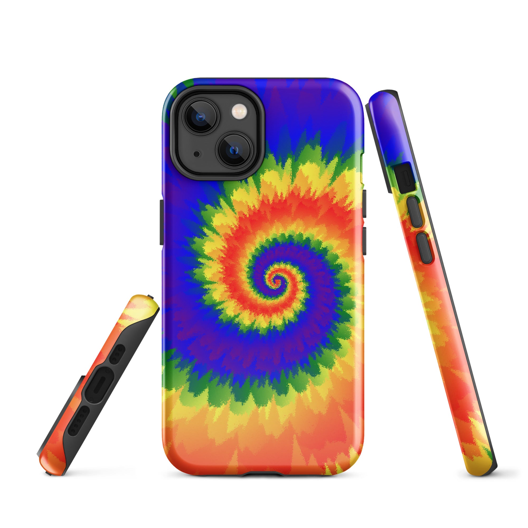 Tough Case for iPhone® Tie Dye Spiral LGBTQ