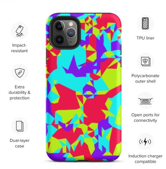 Tough Case for iPhone® Topographic