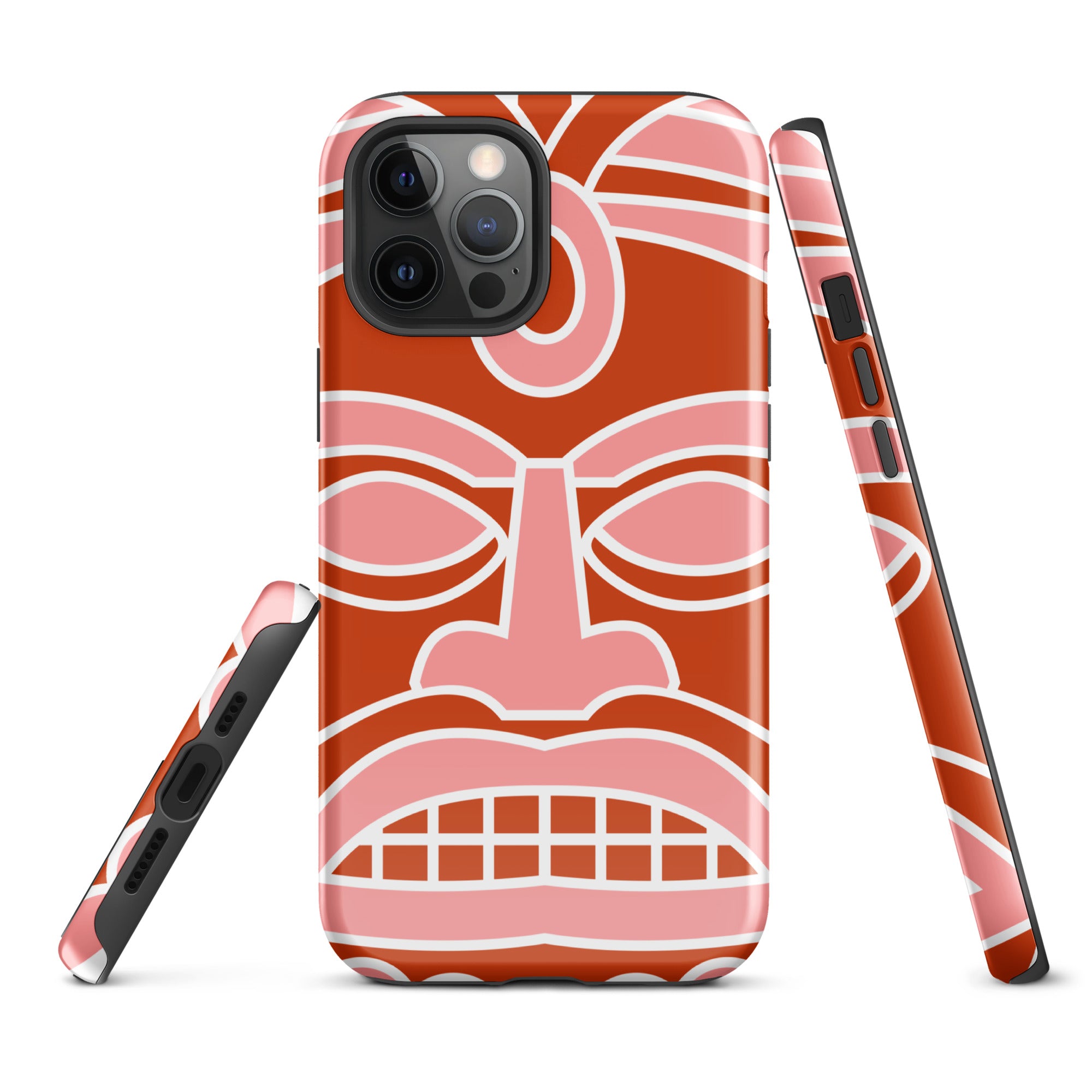 Tough Case for iPhone® Totem Mask Red