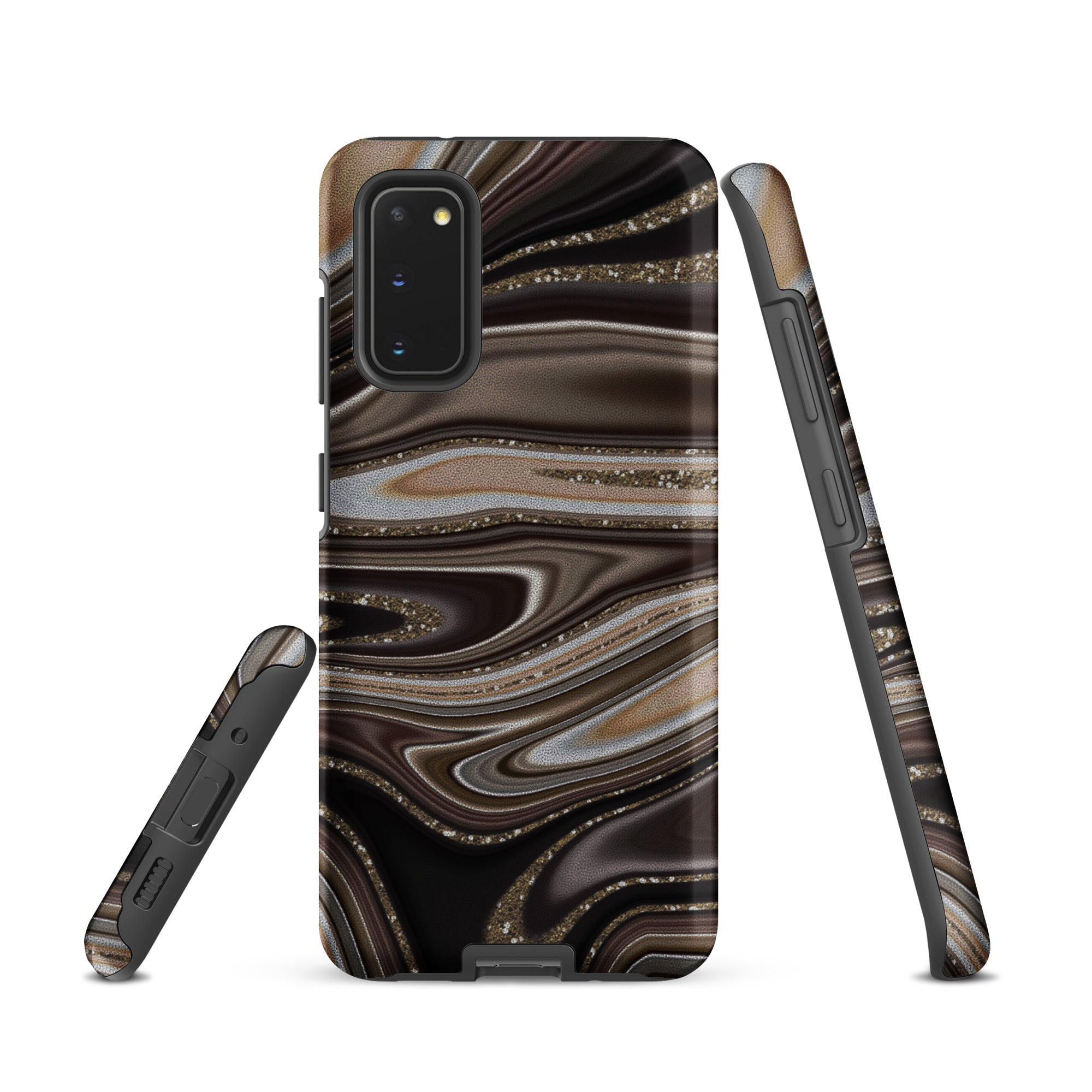 Tough case for Samsung® Abstract Leather