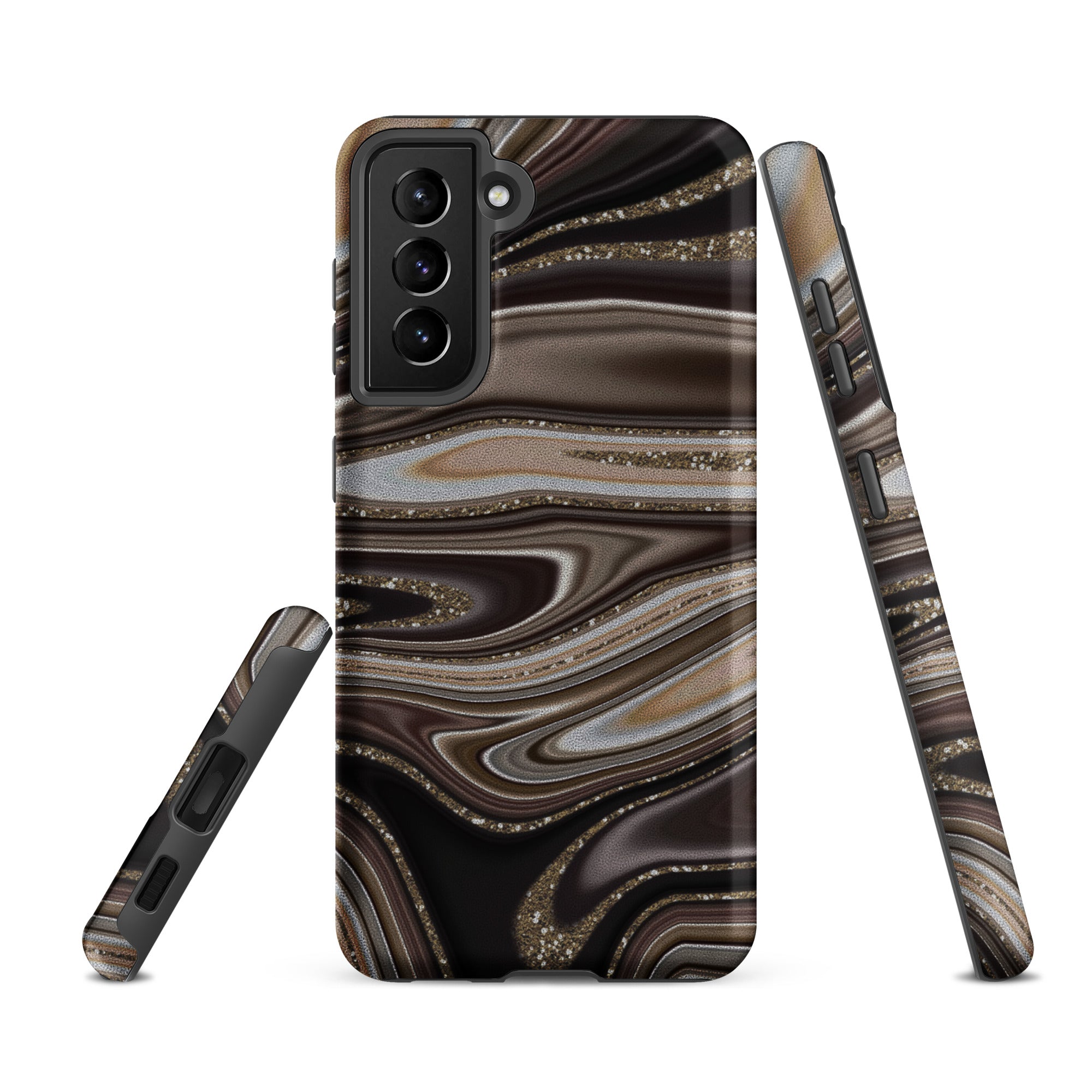 Tough case for Samsung® Abstract Leather