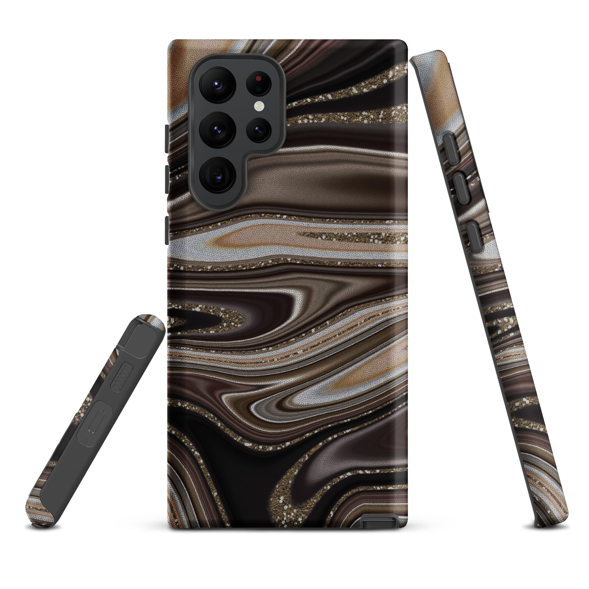 Tough case for Samsung® Abstract Leather