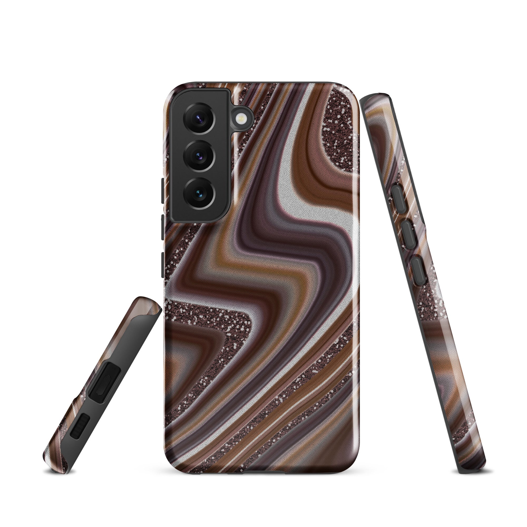 Tough case for Samsung® Abstract Leather