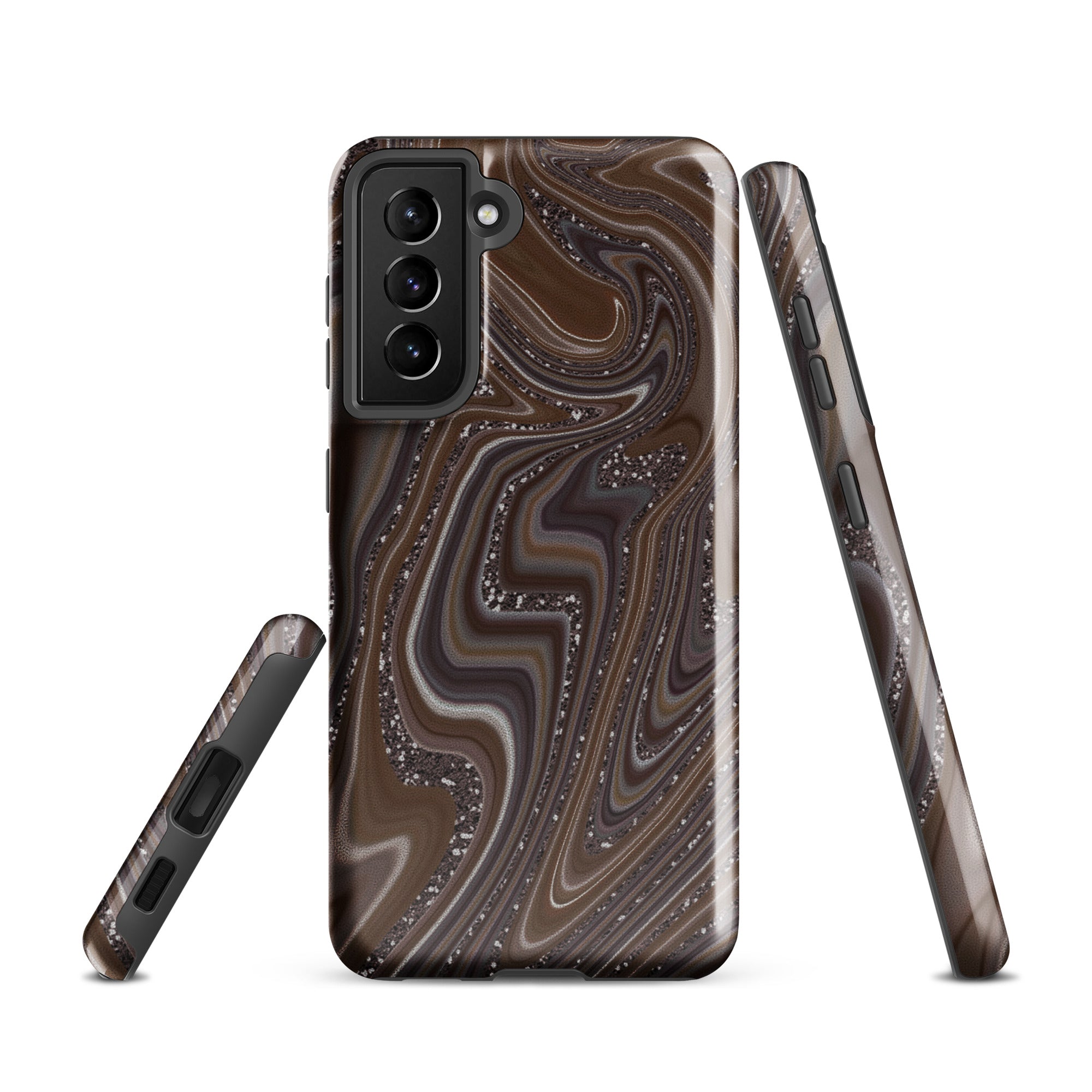 Tough case for Samsung® Abstract Leather