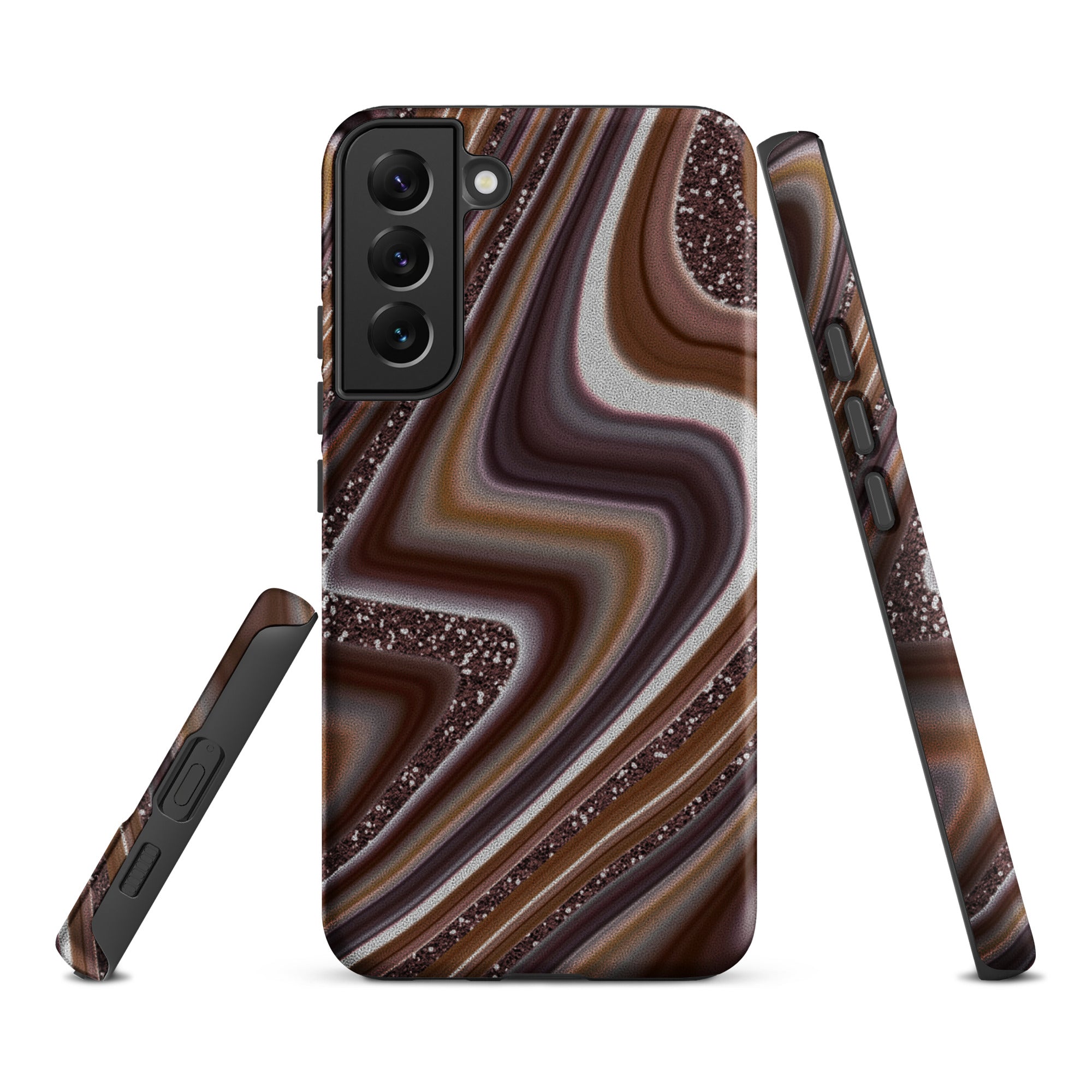Tough case for Samsung® Abstract Leather