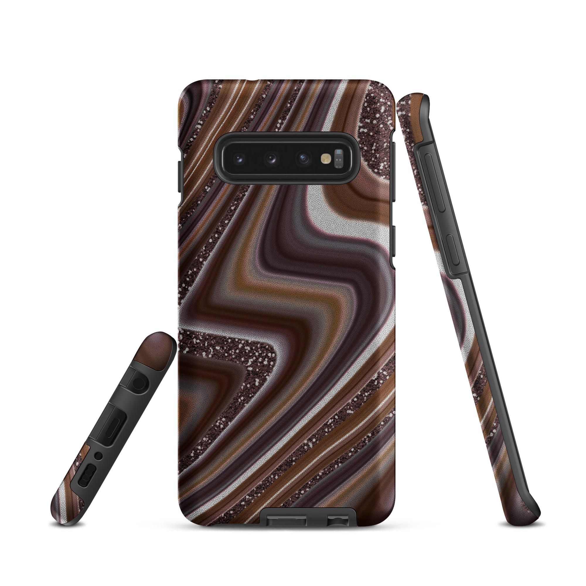 Tough case for Samsung® Abstract Leather
