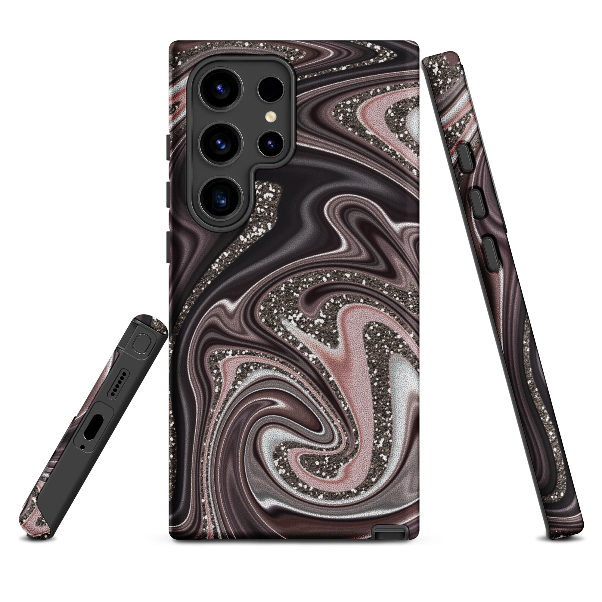 Tough case for Samsung® Abstract Leather