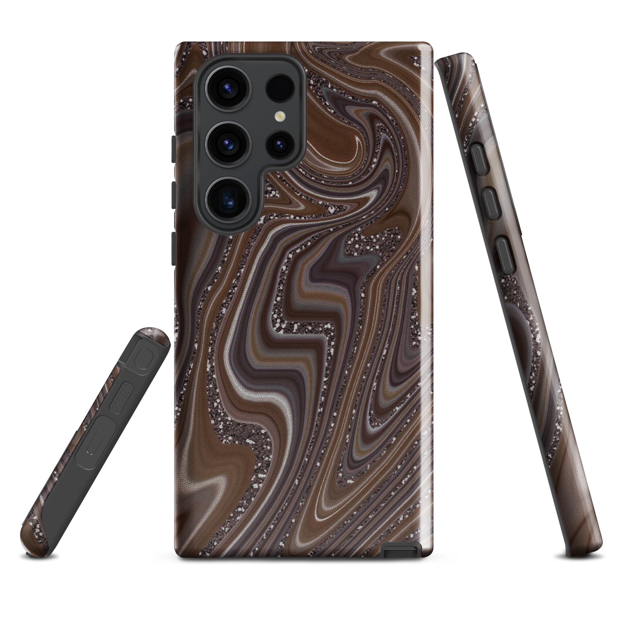 Tough case for Samsung® Abstract Leather