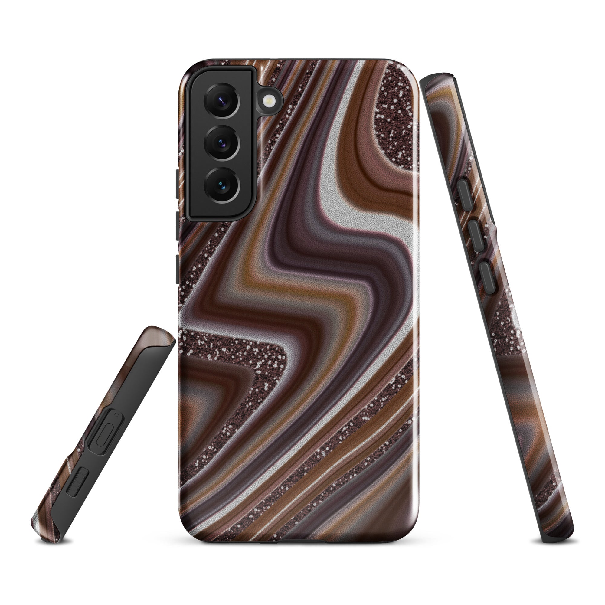 Tough case for Samsung® Abstract Leather