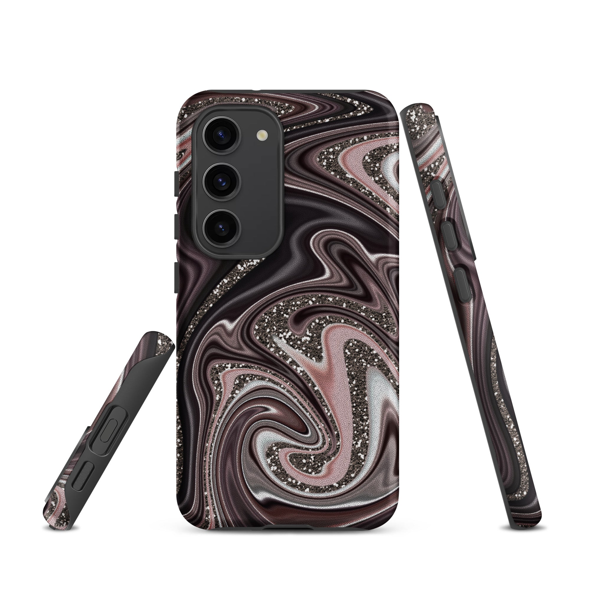 Tough case for Samsung® Abstract Leather