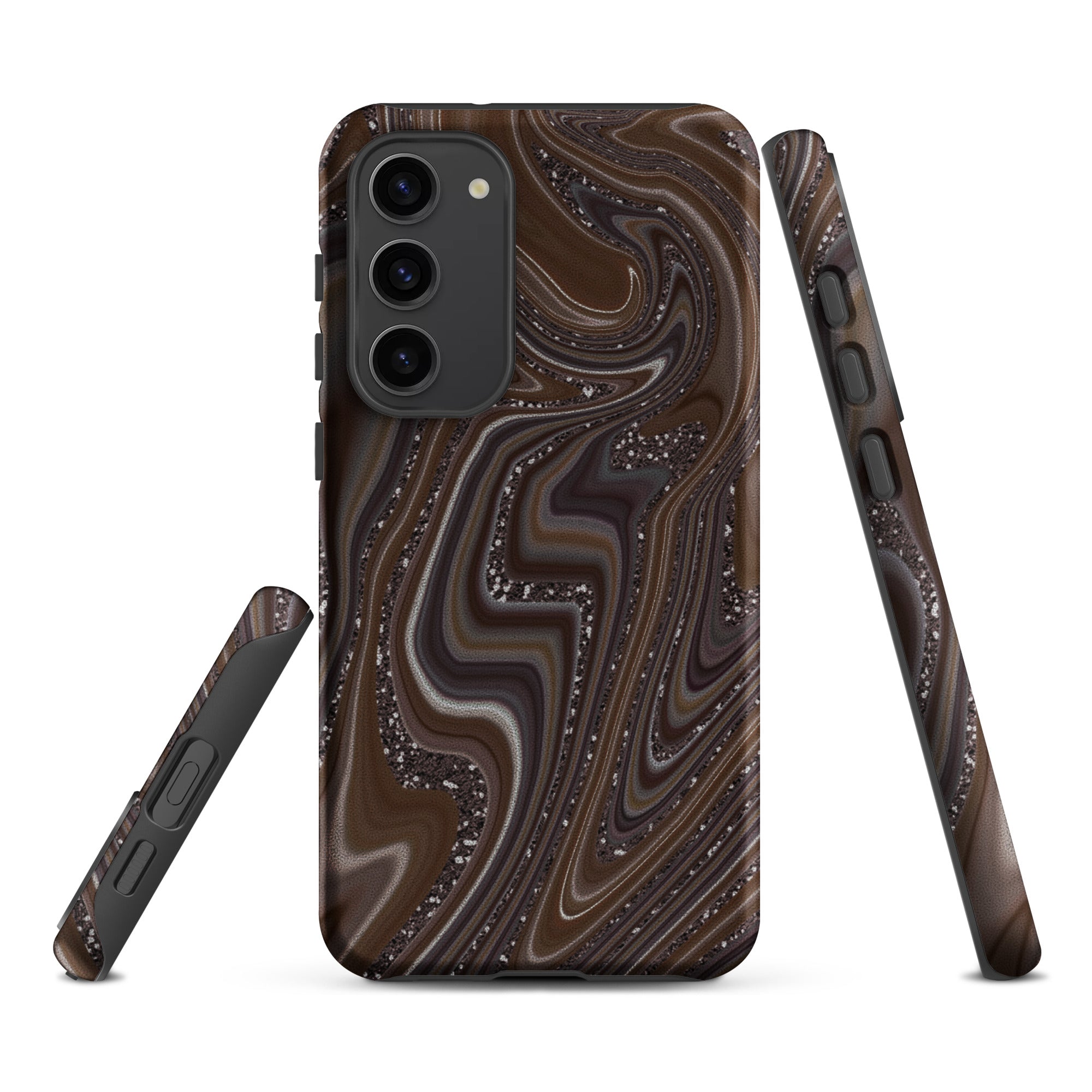 Tough case for Samsung® Abstract Leather