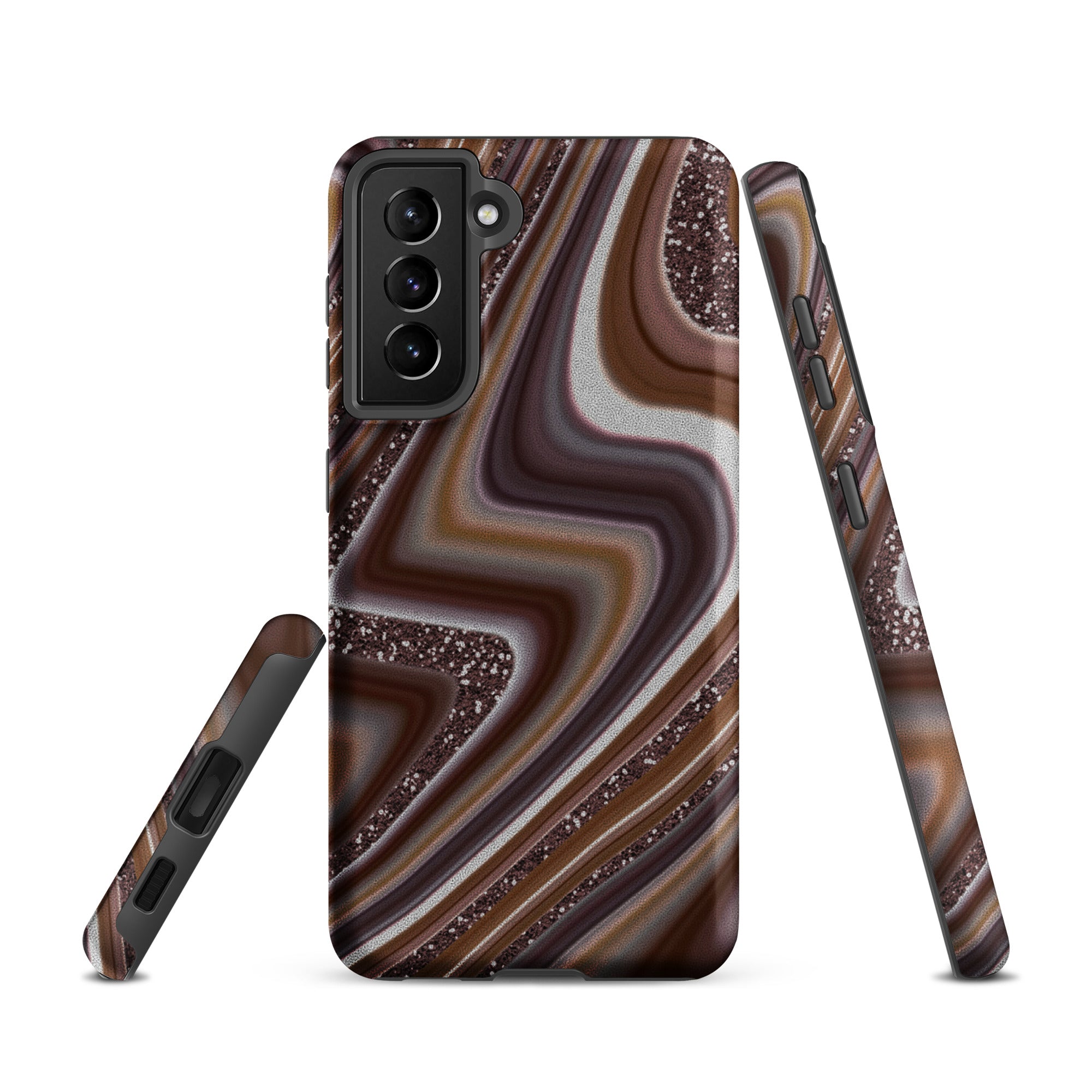 Tough case for Samsung® Abstract Leather
