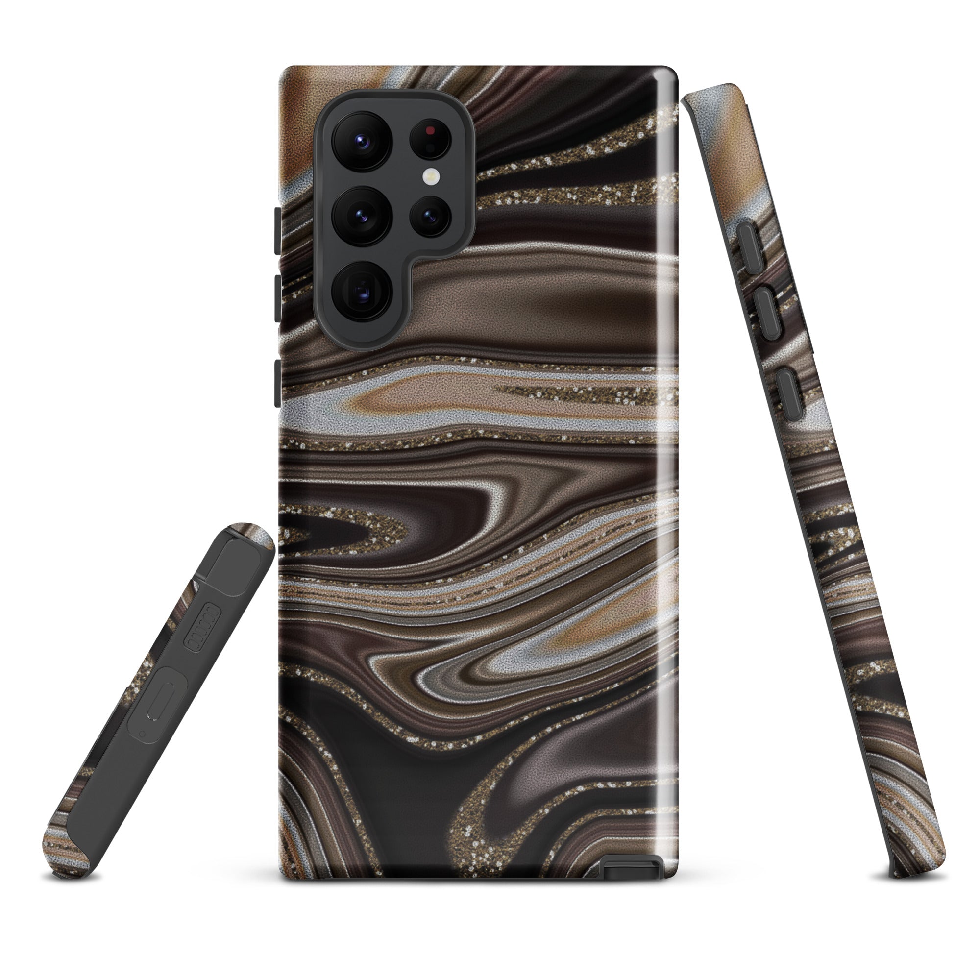 Tough case for Samsung® Abstract Leather