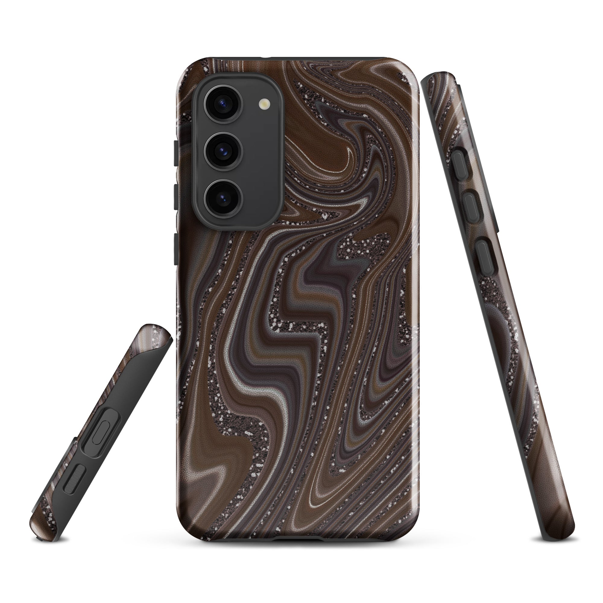 Tough case for Samsung® Abstract Leather