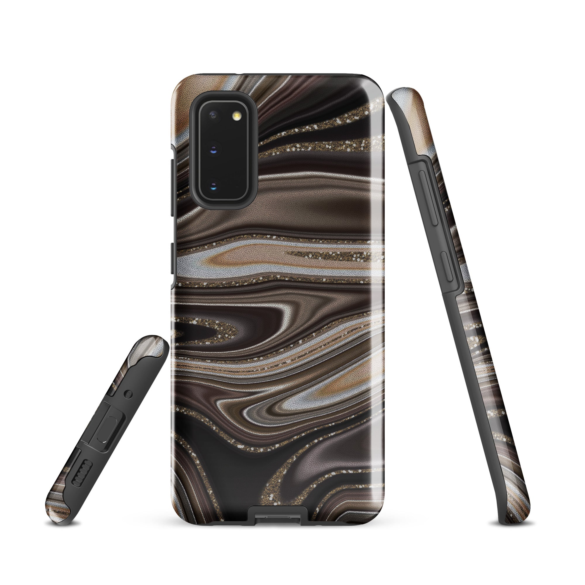 Tough case for Samsung® Abstract Leather
