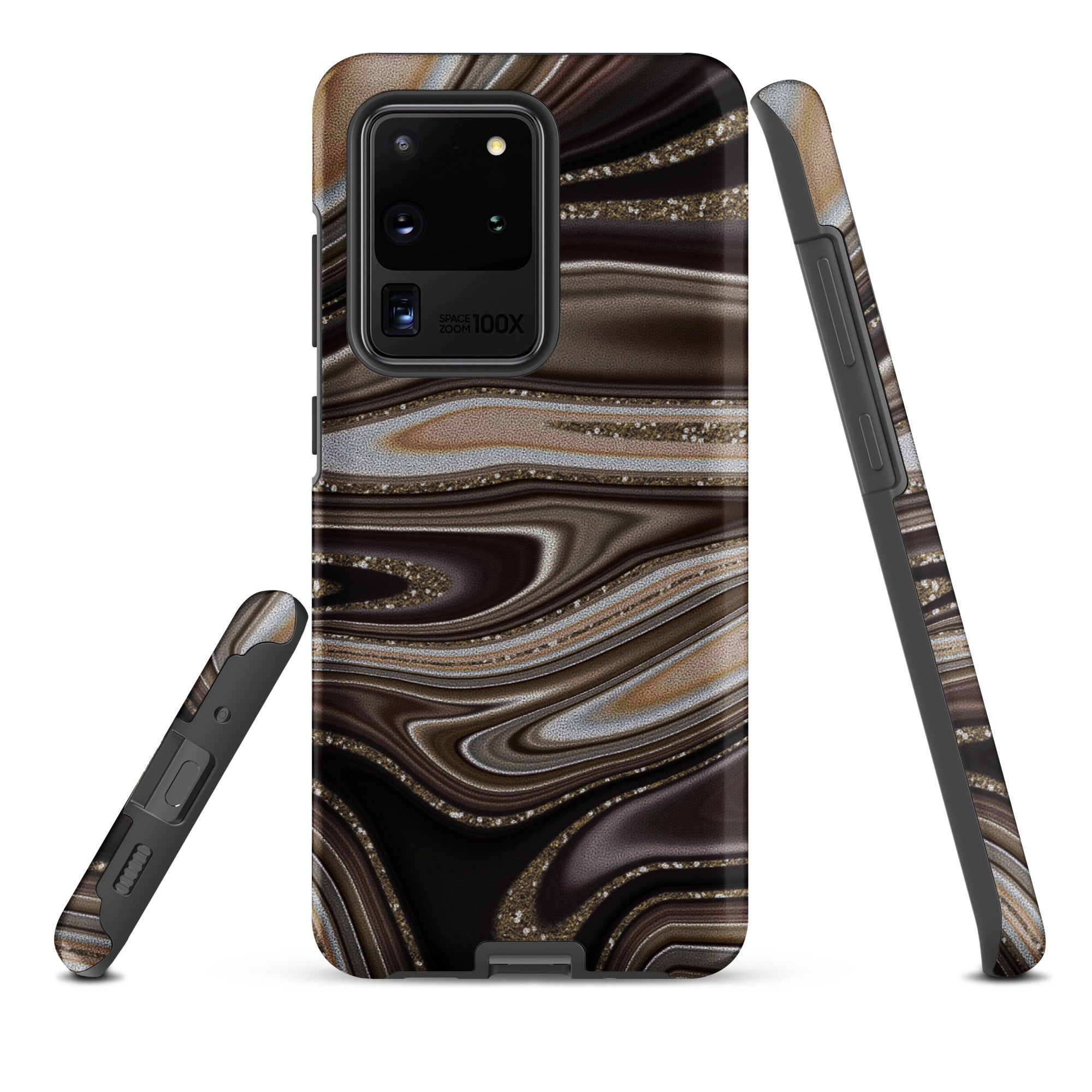 Tough case for Samsung® Abstract Leather