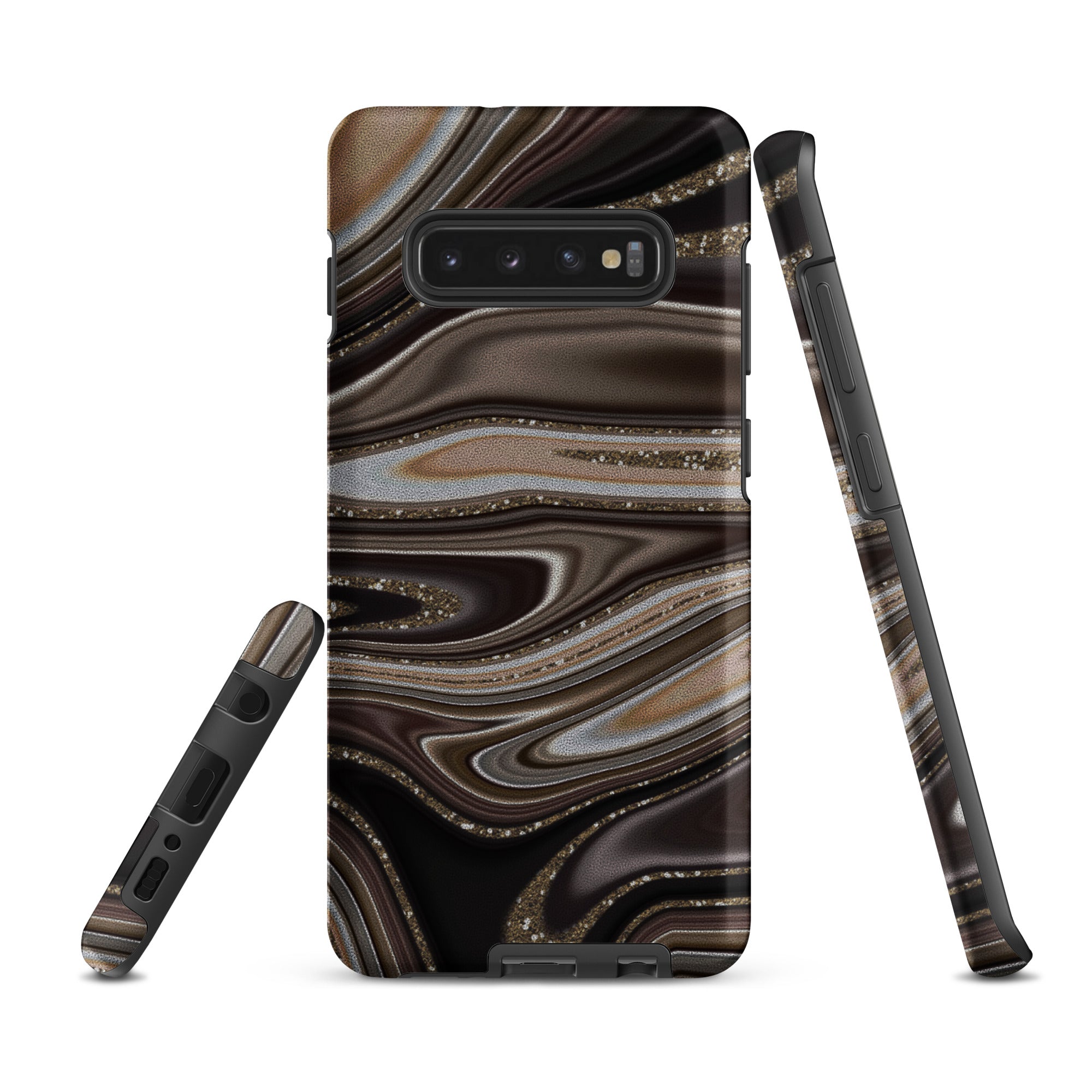 Tough case for Samsung® Abstract Leather