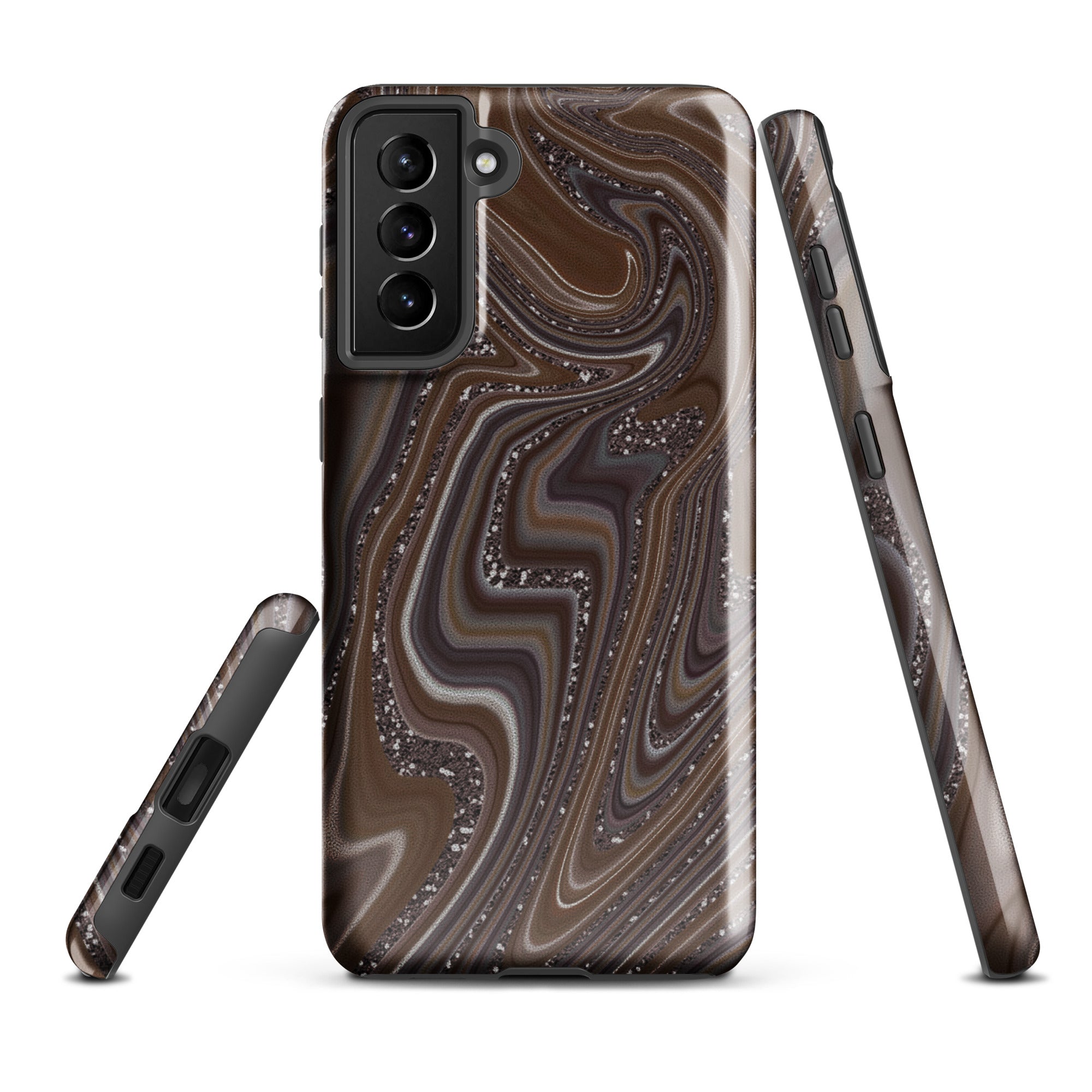 Tough case for Samsung® Abstract Leather